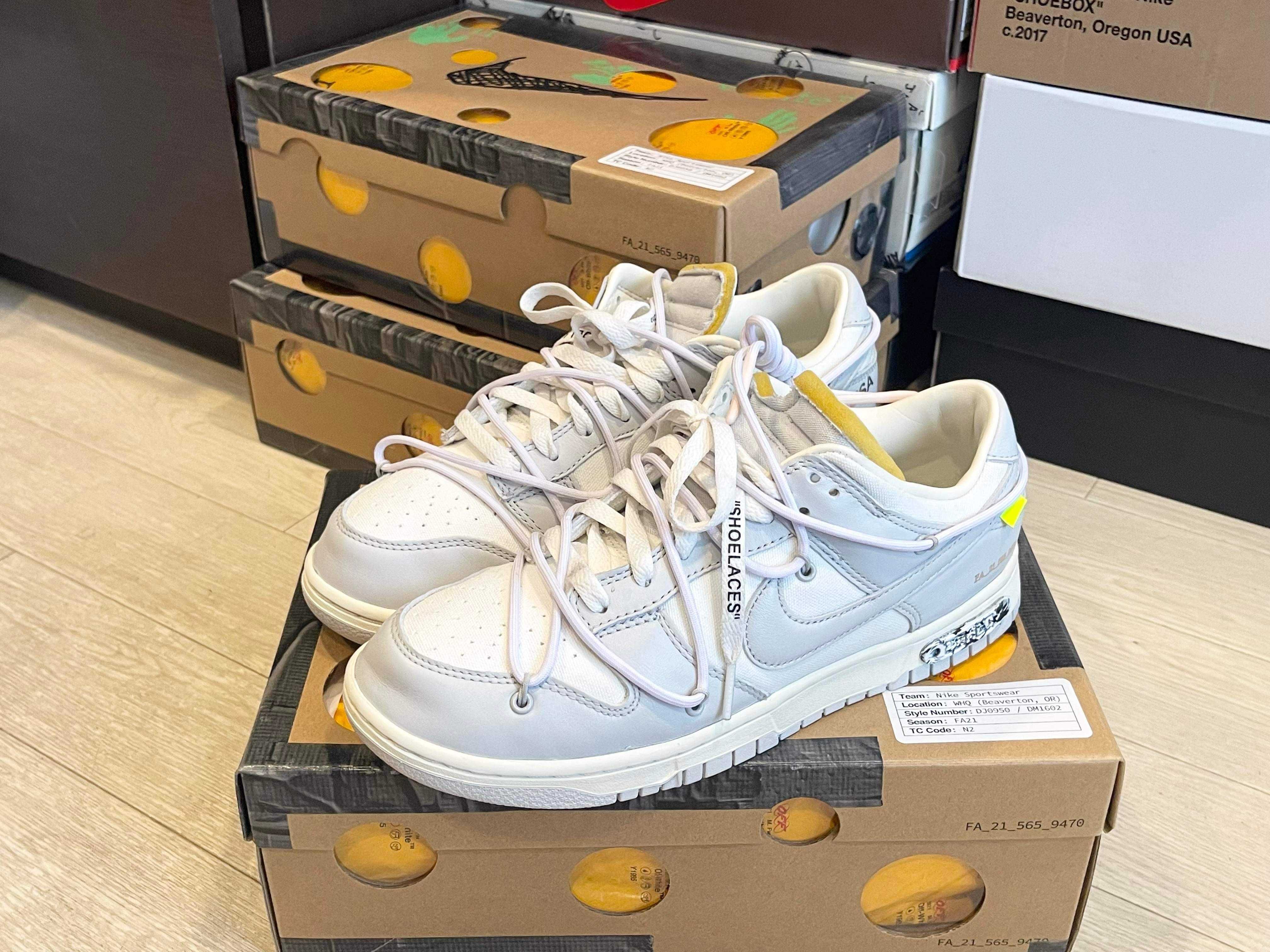Off-White × Nike Dunk Low 1 of 50 "Lot.49"