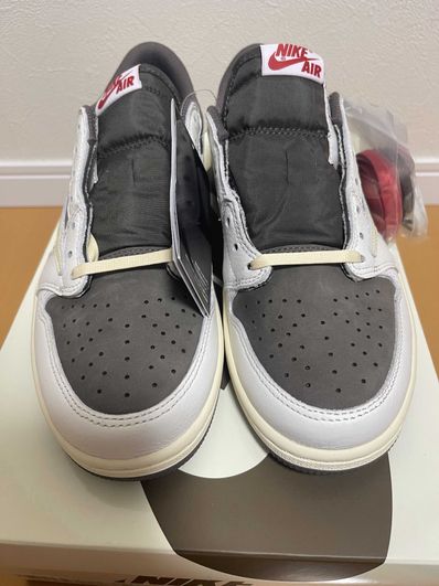Travis Scott × Nike Air Jordan 1 Low OG SP "Reverse Mocha/Sail and Ridgerock"