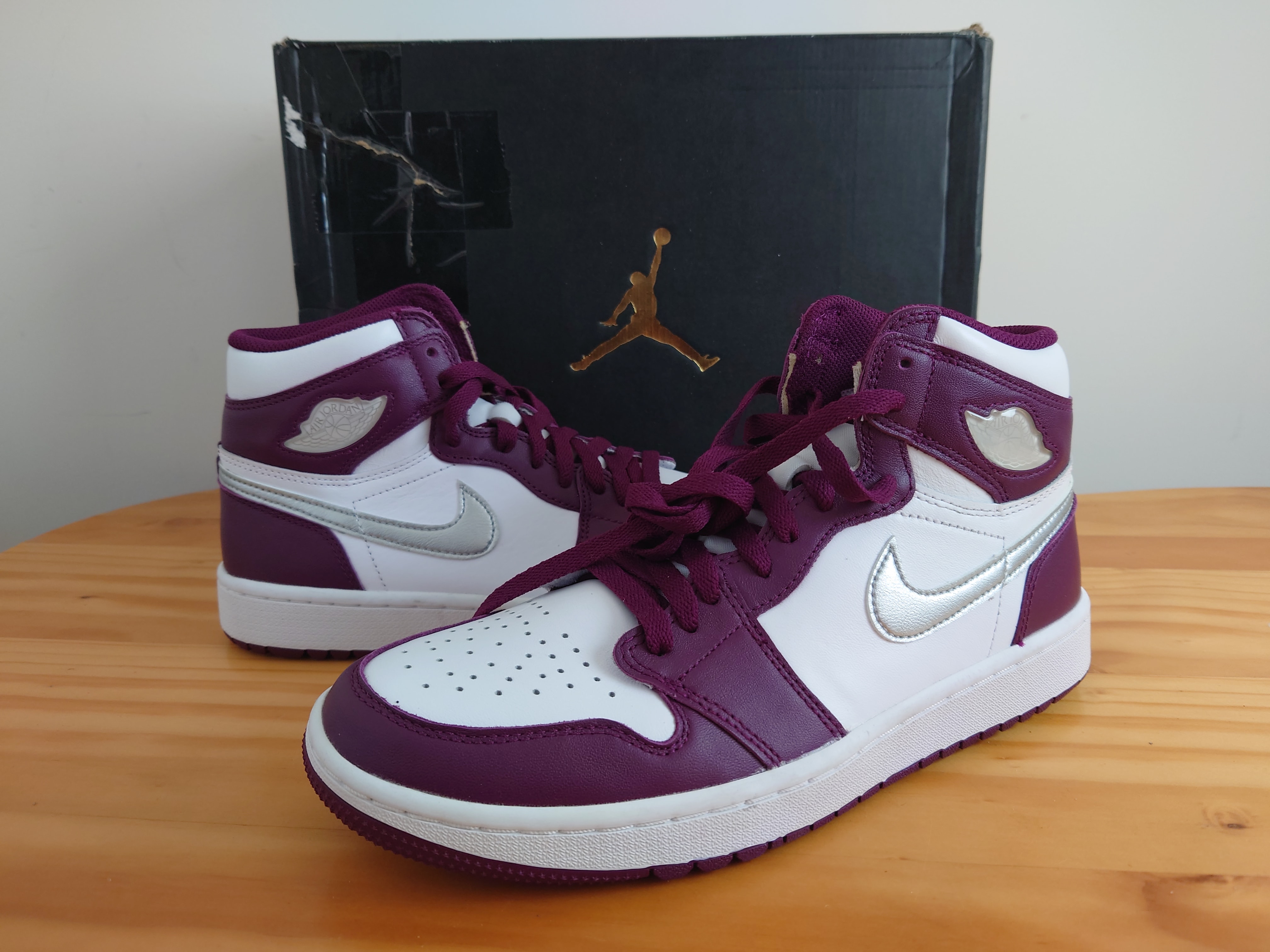 Nike Air Jordan 1 High Golf "Bordeaux"