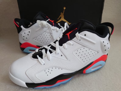 Nike Air Jordan 6 Low Golf "White Infrared"