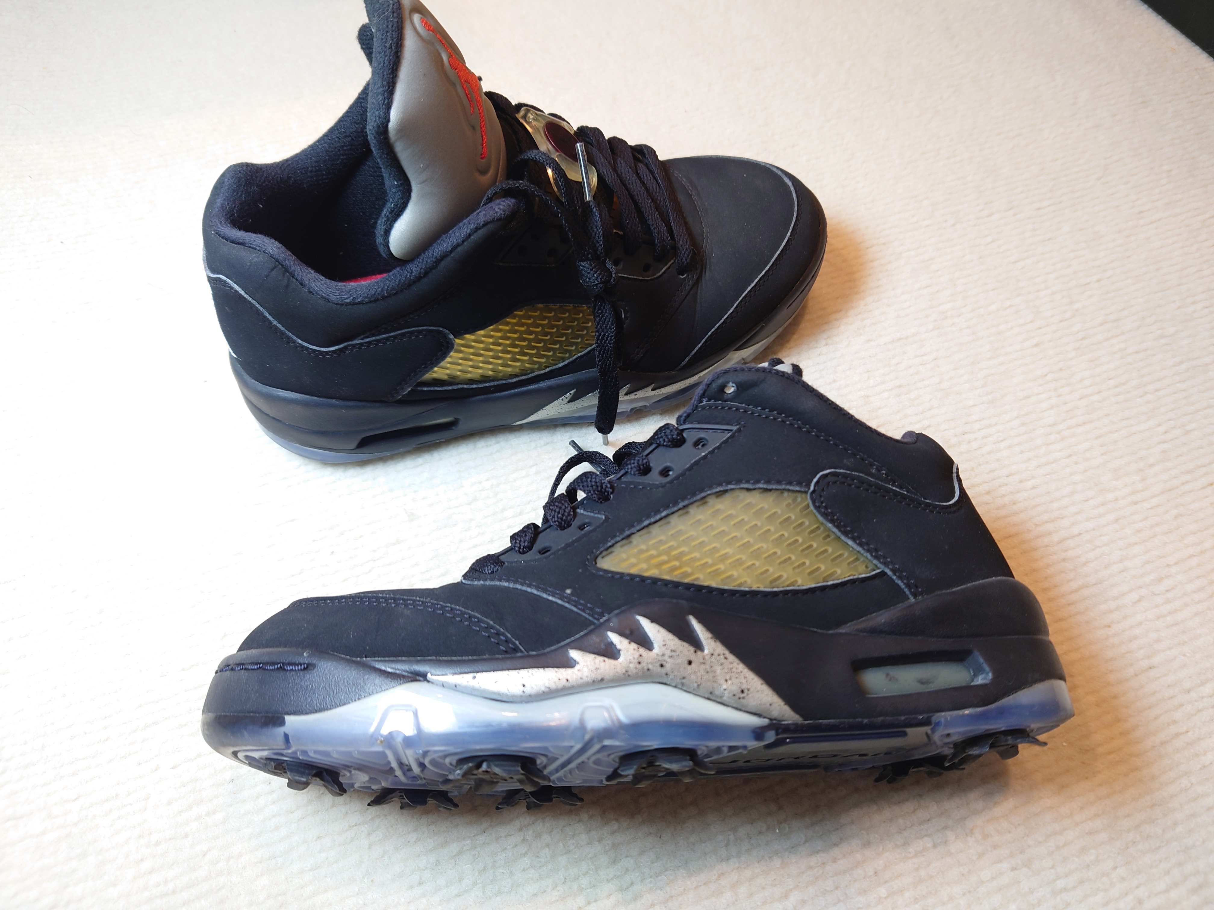 Nike Air Jordan 5 Low Golf "Black Metallic"