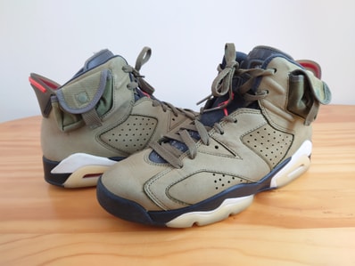 Travis Scott × Nike Air Jordan 6 Retro "Medium Olive"