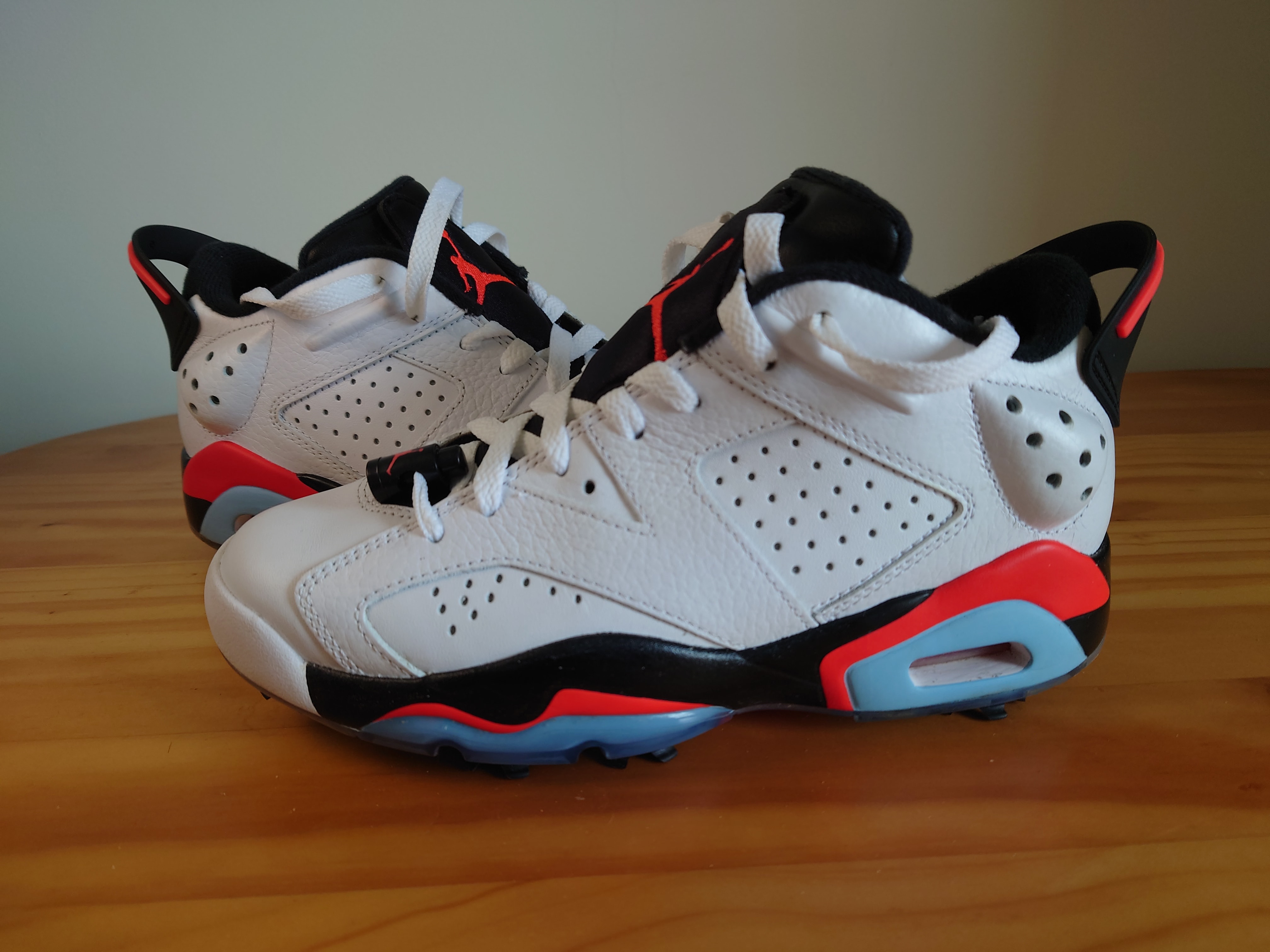 Nike Air Jordan 6 Low Golf "White Infrared"