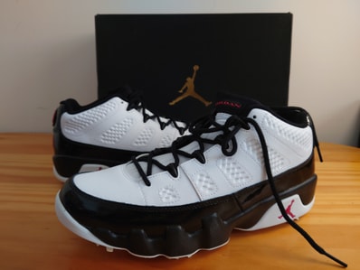 Nike Air Jordan 9 Golf "White/Black/True Red"