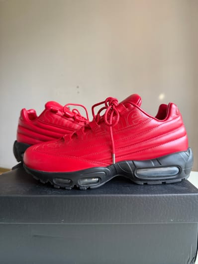Supreme × Nike Air Max 95 Lux "Red"