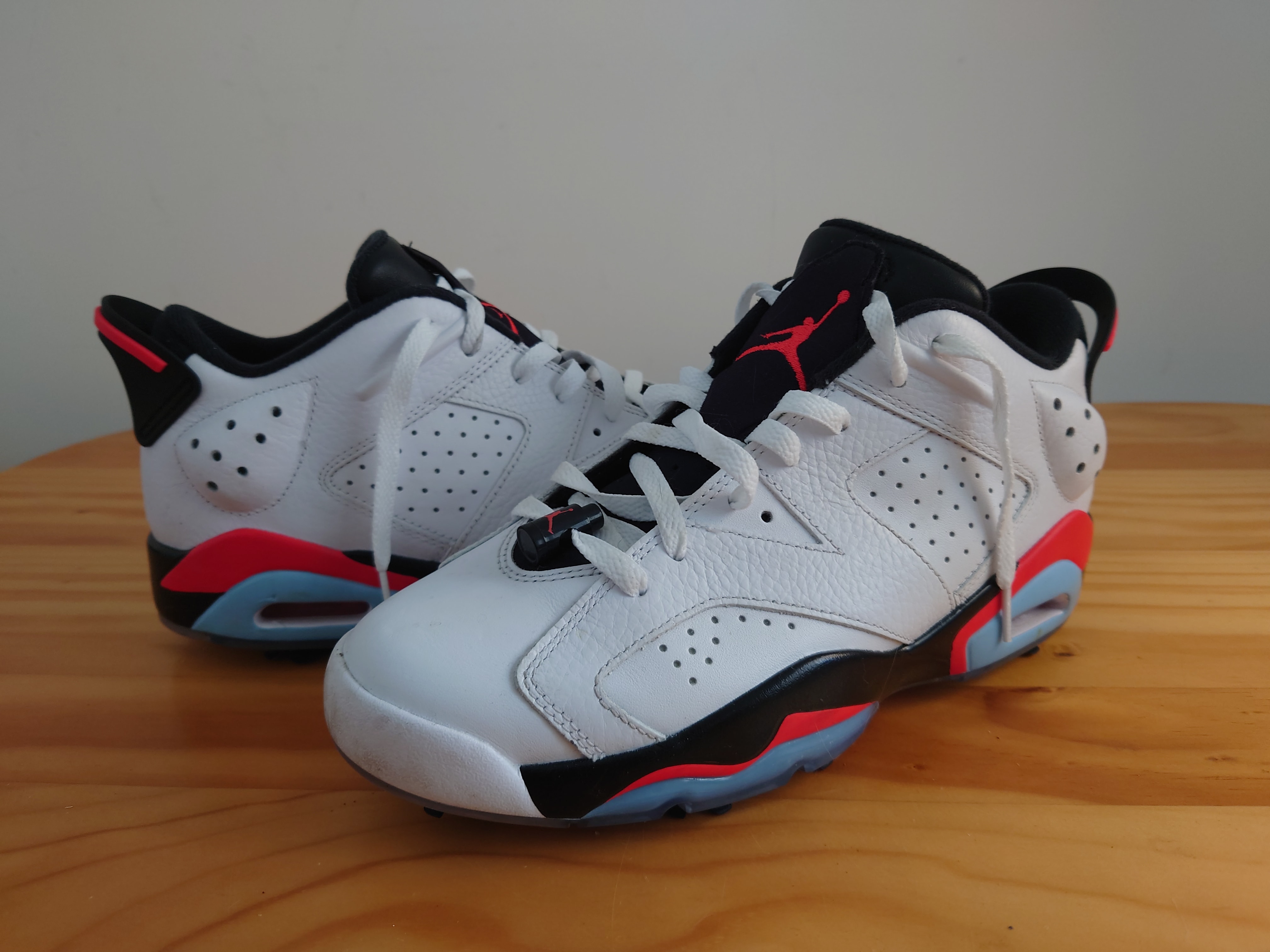 Nike Air Jordan 6 Low Golf "White Infrared"