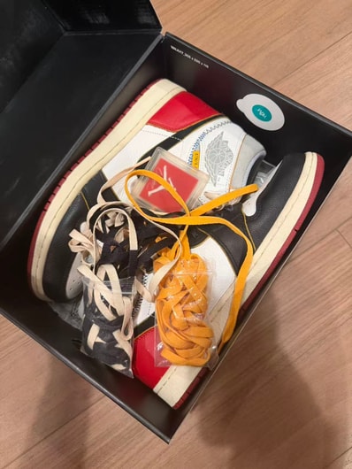 UNION × Nike Air Jordan 1 Retro High OG NRG "Varsity Red/Wolf Grey"