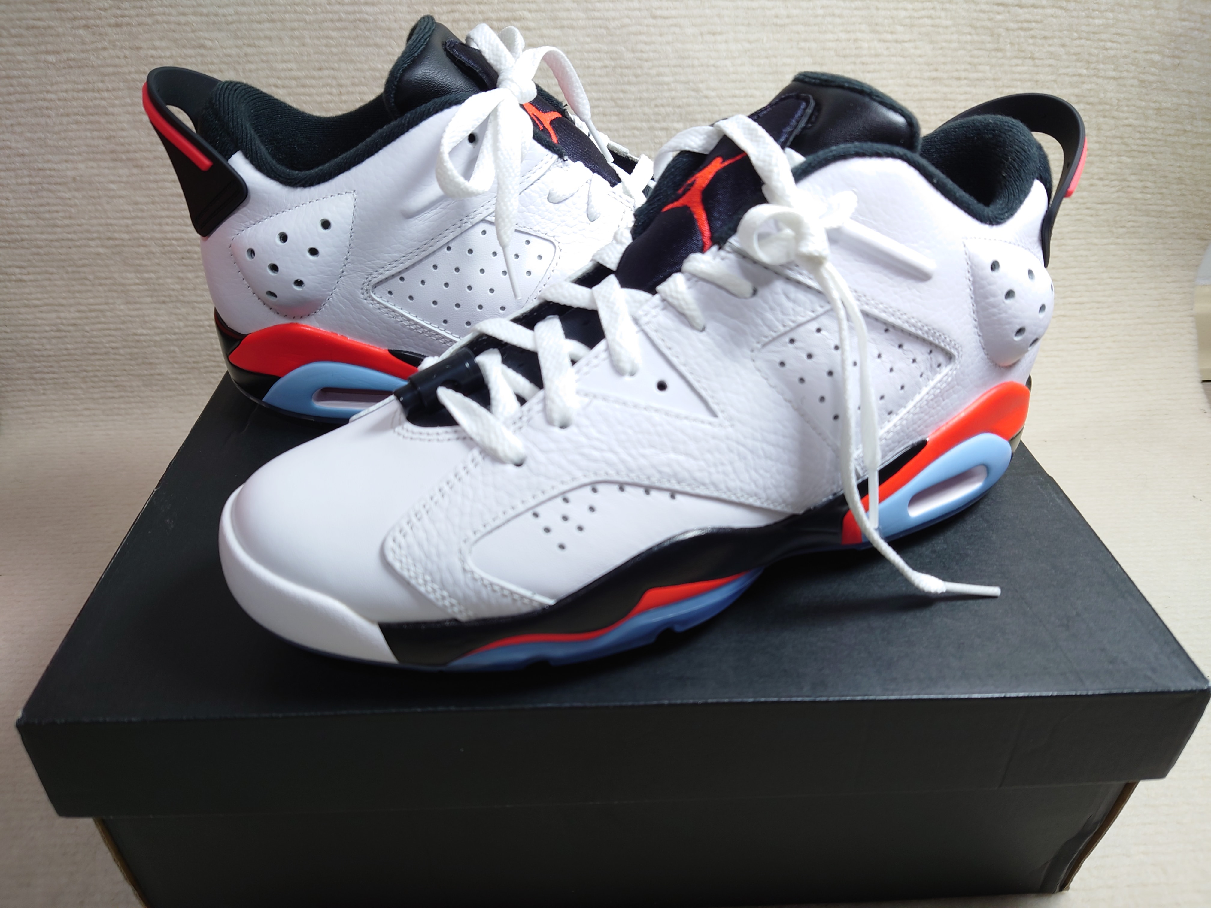 Nike Air Jordan 6 Low Golf "White Infrared"