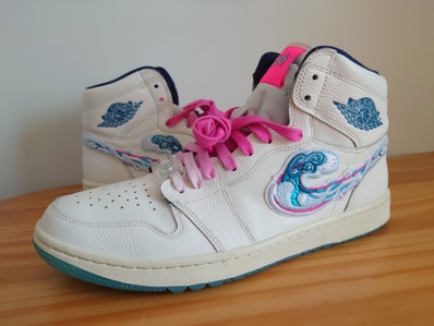 Michelle Wie West × Nike Air Jordan 1 High Golf "Pebble Beach"