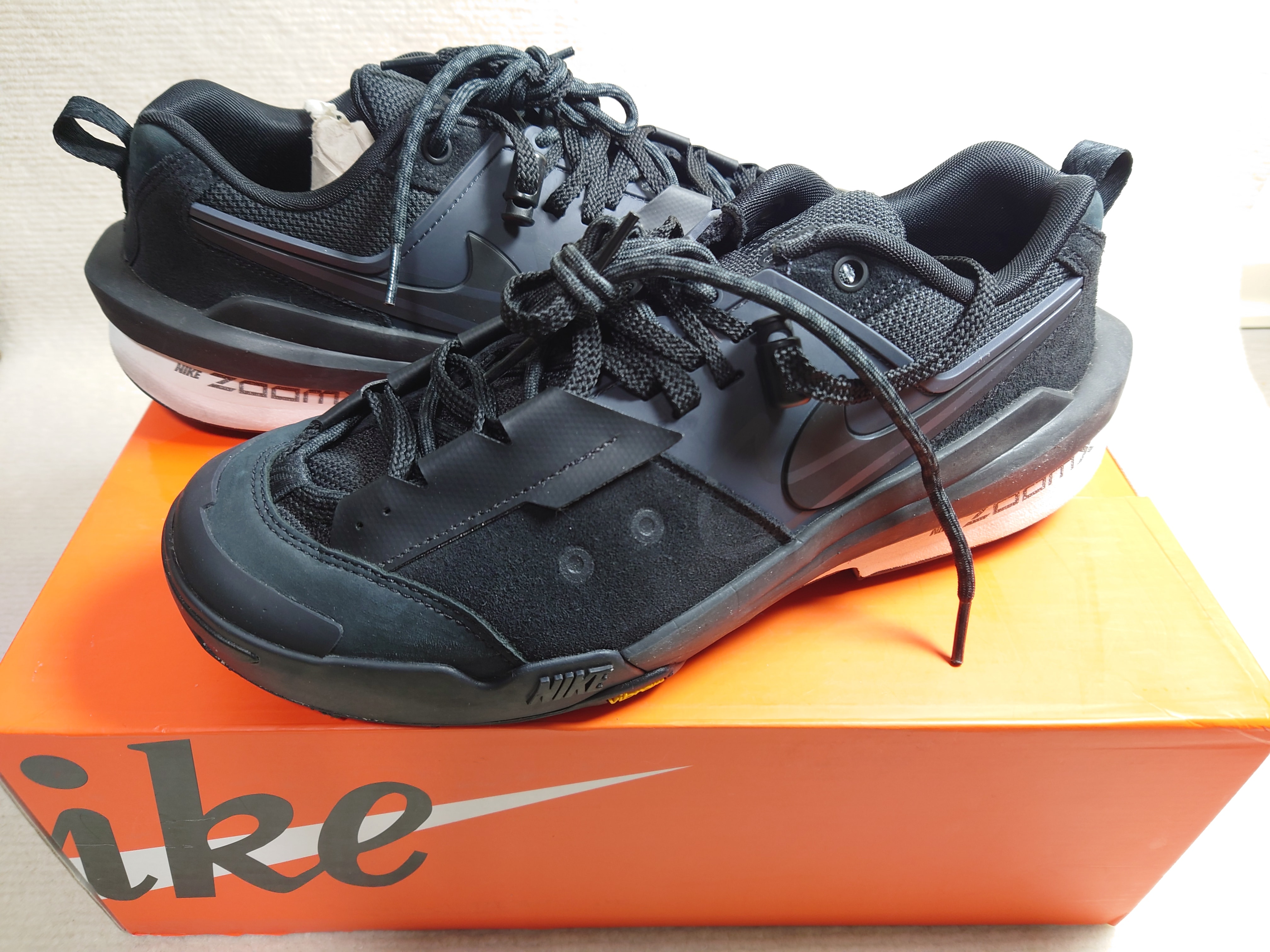 sacai × Nike Zegamadome "Black"