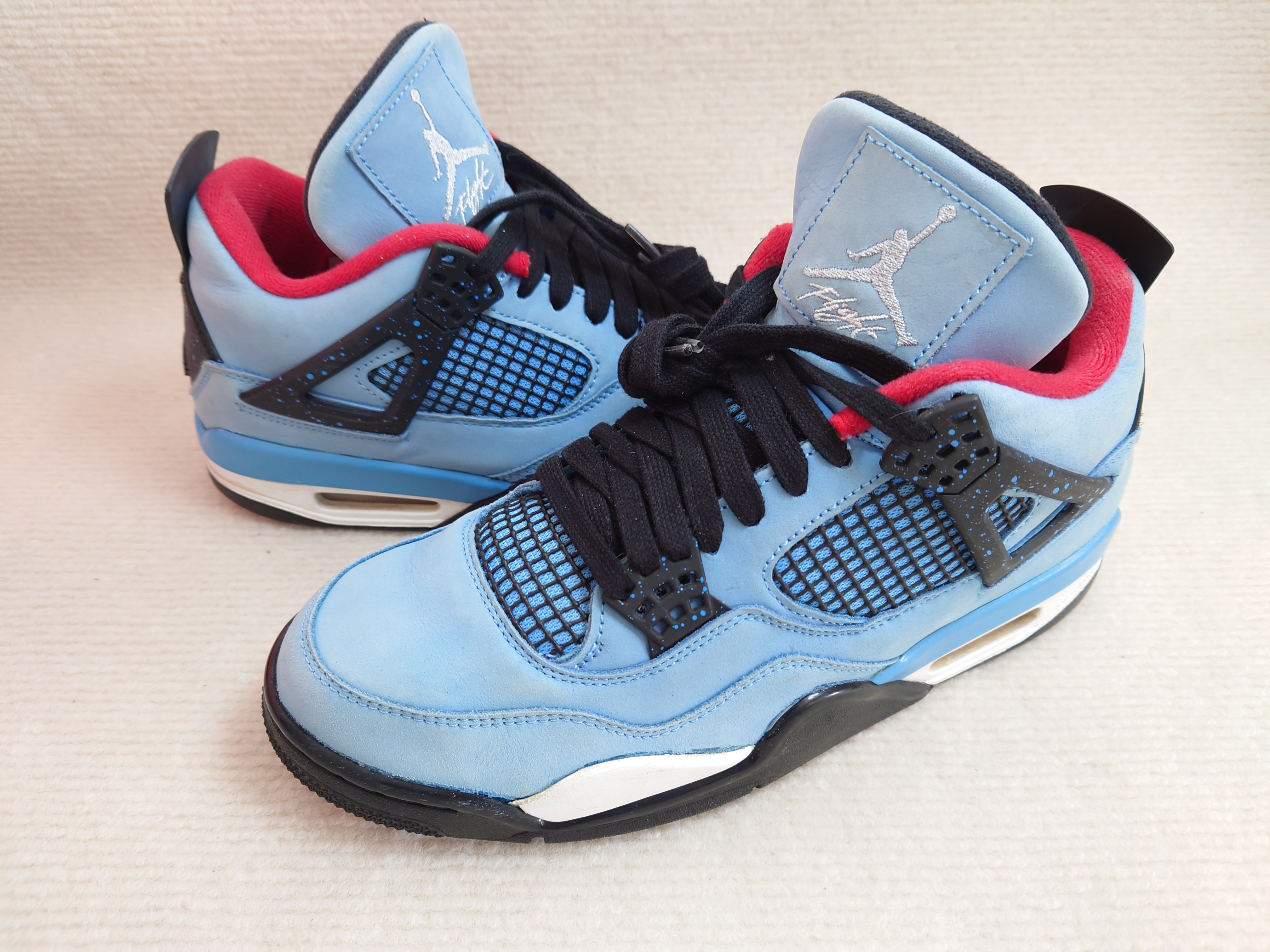 Travis Scott × Nike Air Jordan 4 Retro Cactus Jack "University Blue"