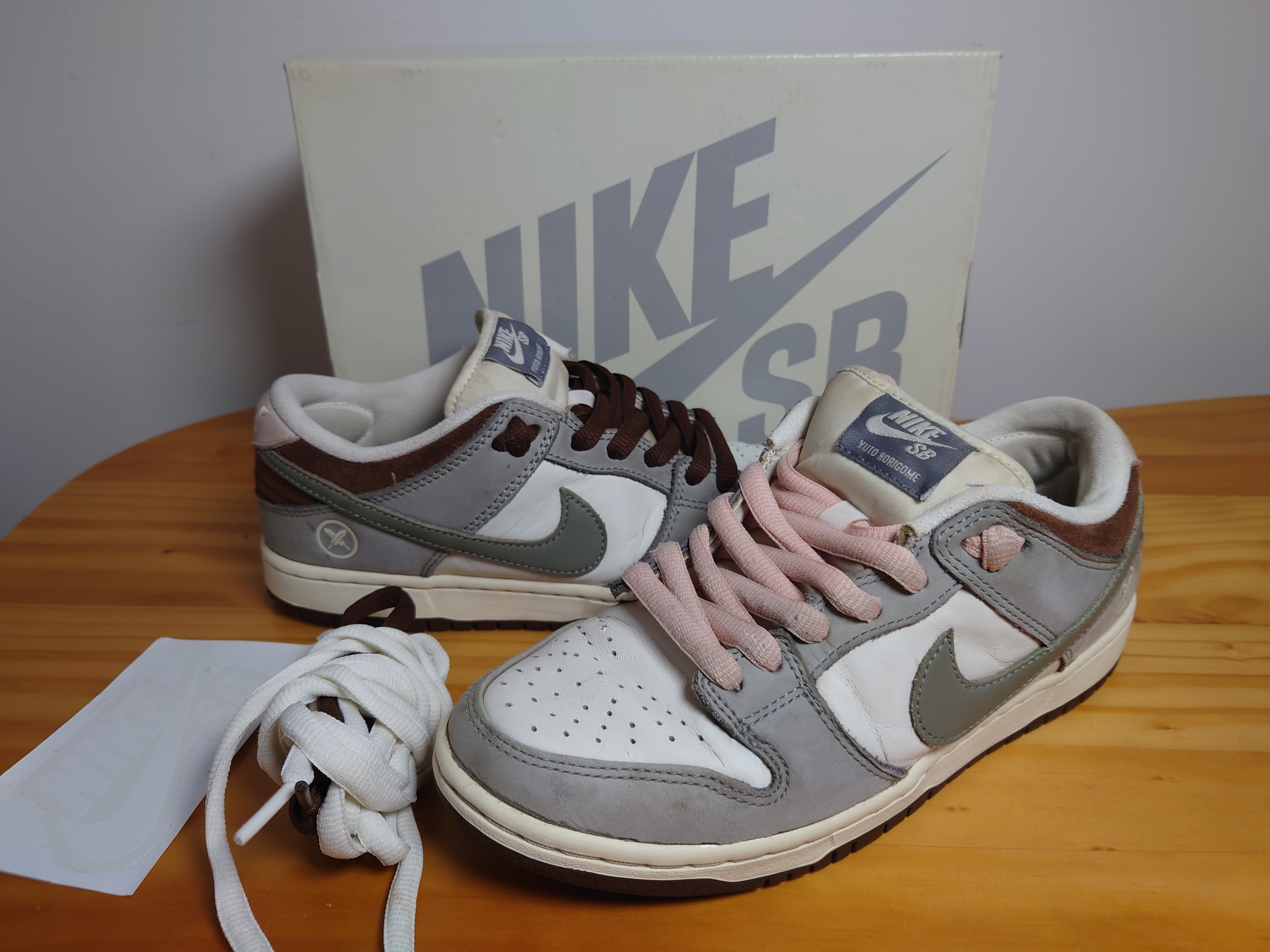 堀米 雄斗(Yuto Horigome) × Nike SB Dunk Low Pro QS "Wolf Grey"
