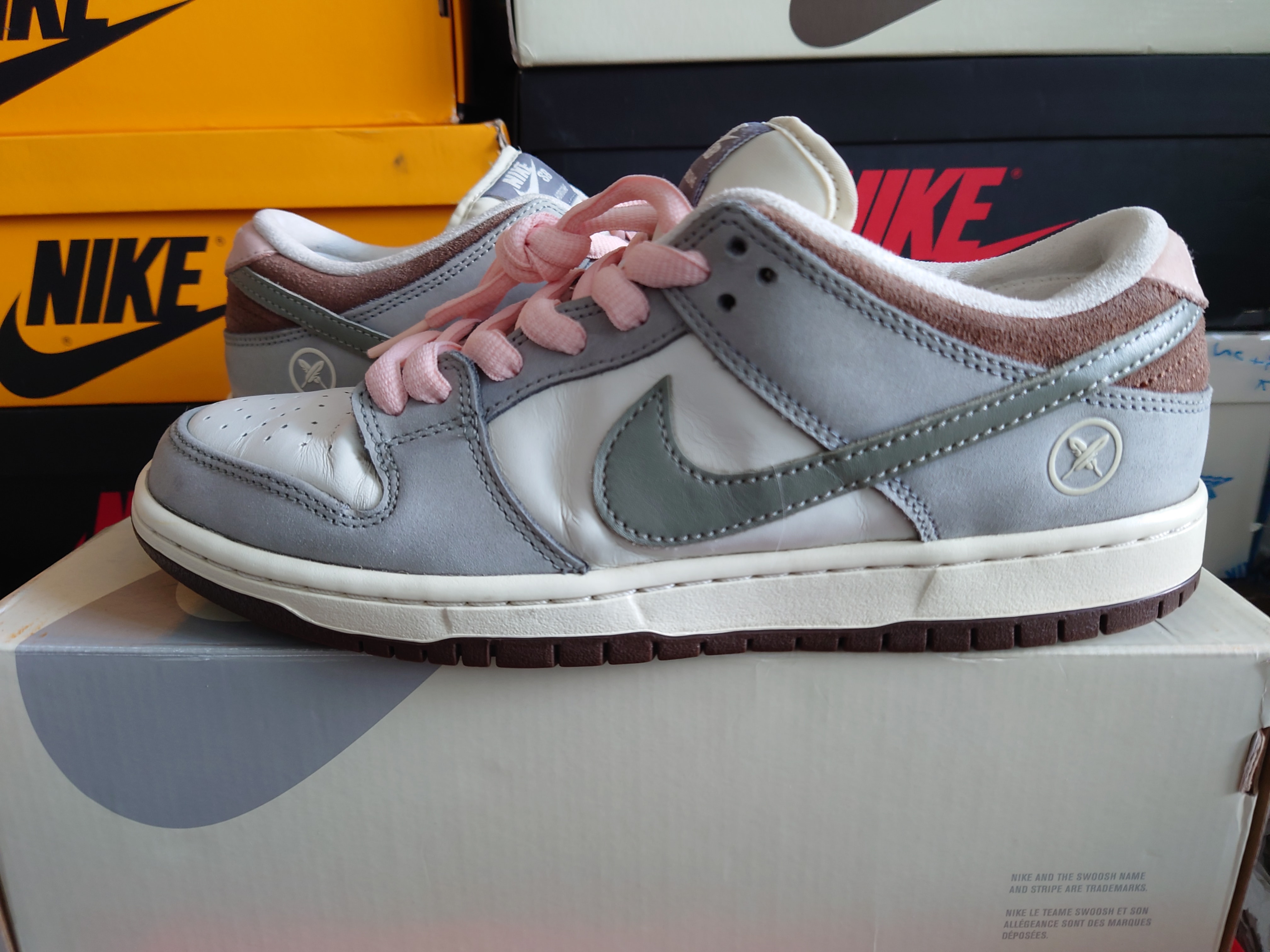 堀米 雄斗(Yuto Horigome) × Nike SB Dunk Low Pro QS "Wolf Grey"