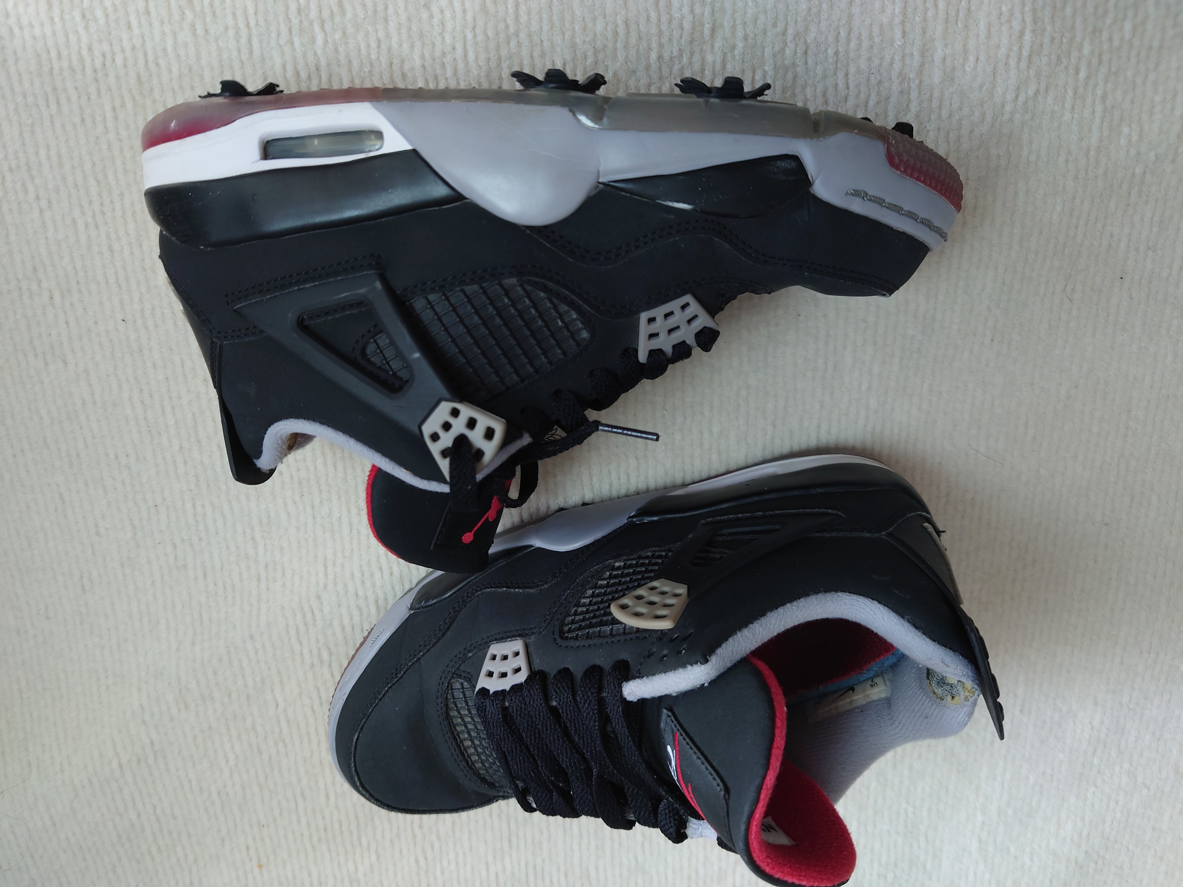 Nike Air Jordan 4 Golf "Bred"