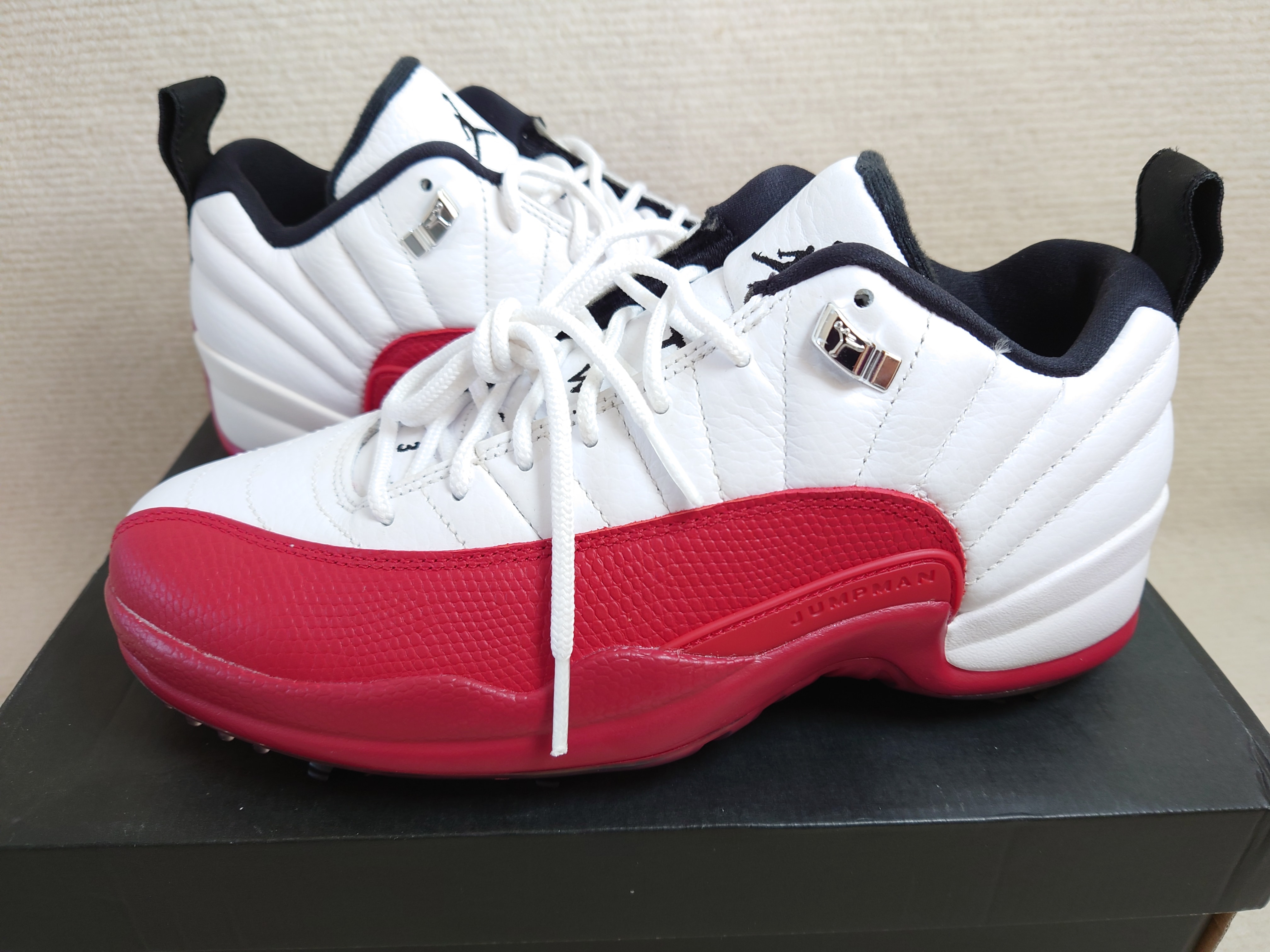 Nike Air Jordan 12 Low Golf "Varsity Red"