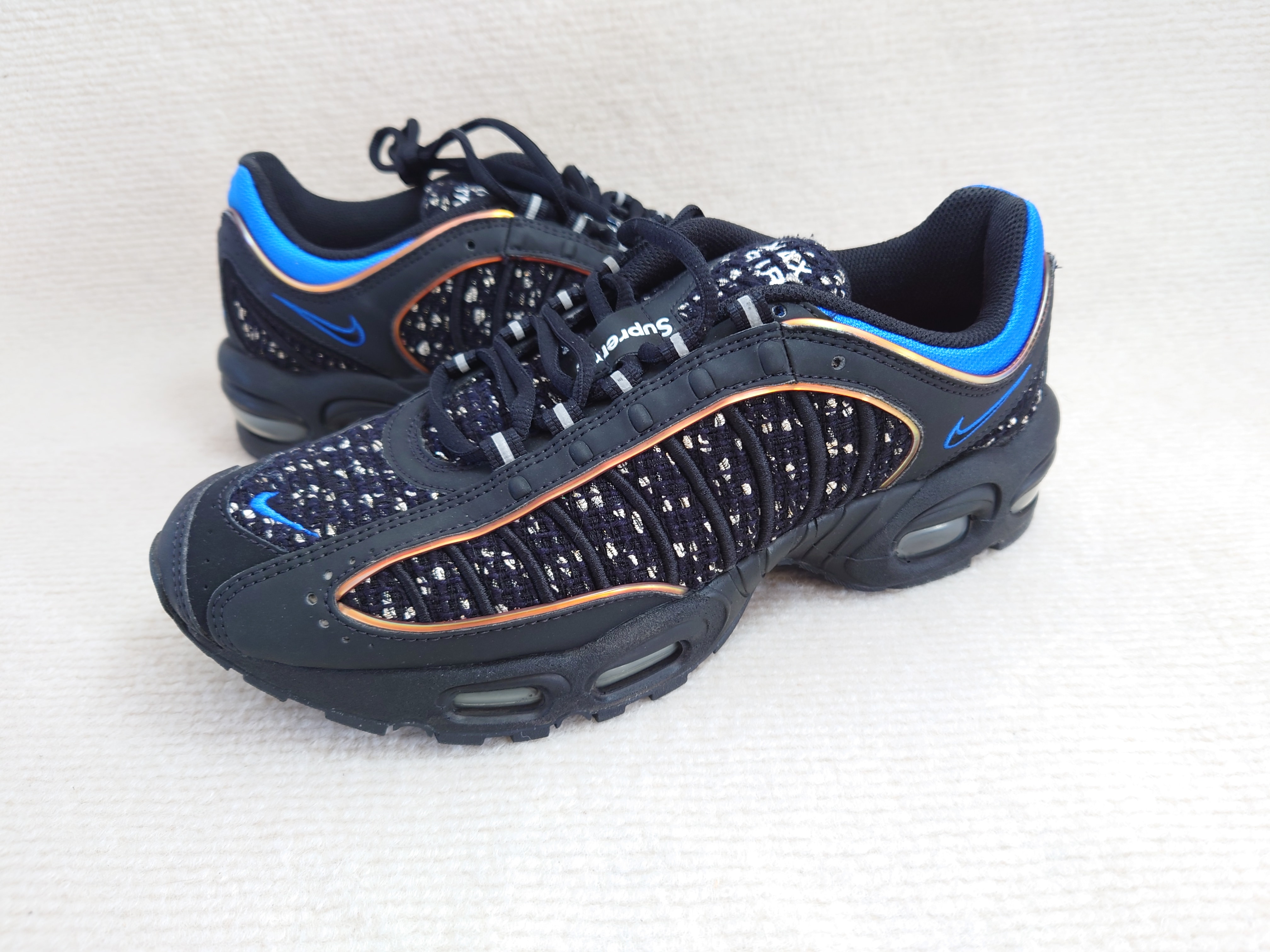 シュプリーム × ナイキ エアマックステイルウィンド4 "ブラック"