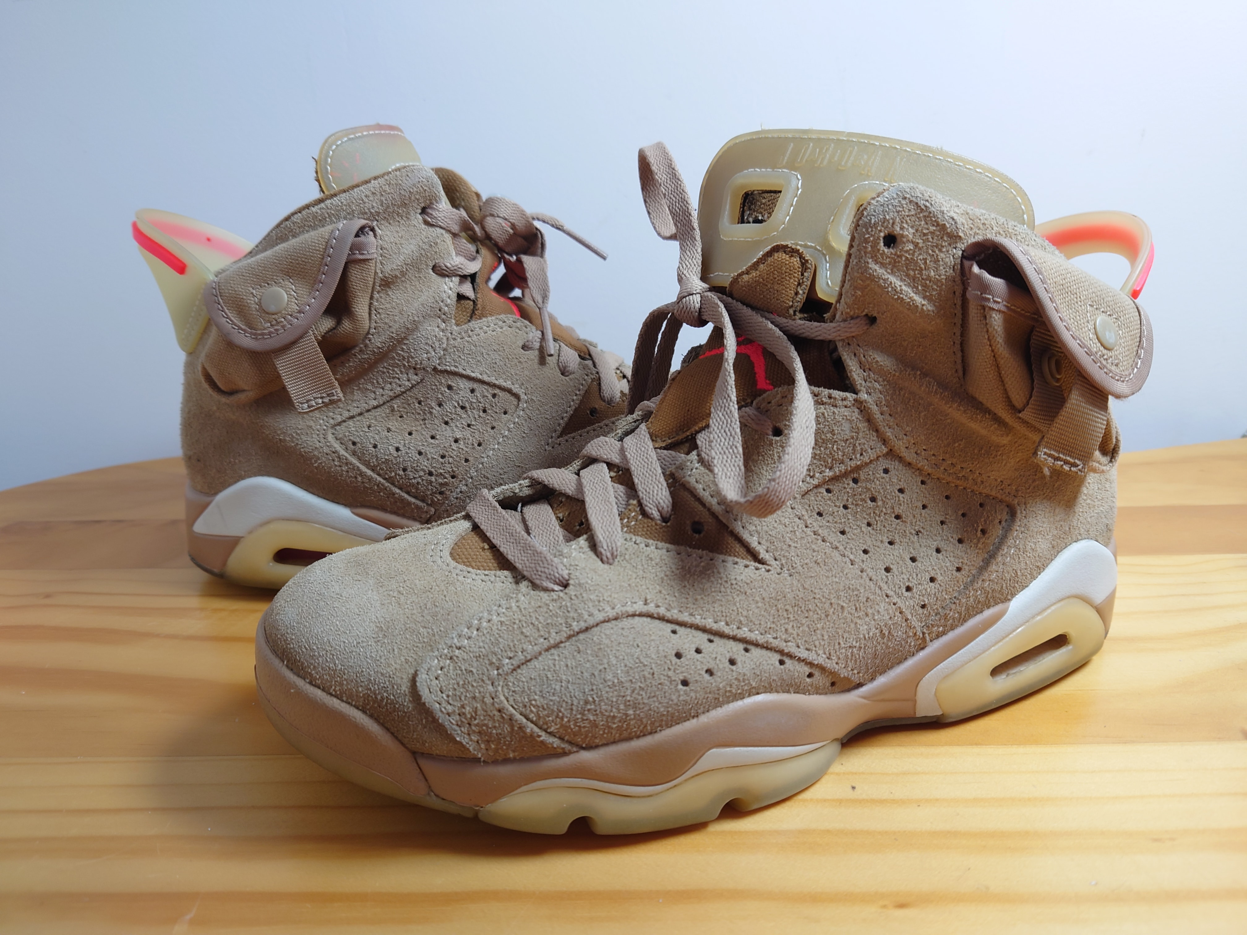 Travis Scott × Nike Air Jordan 6 "British Khaki"