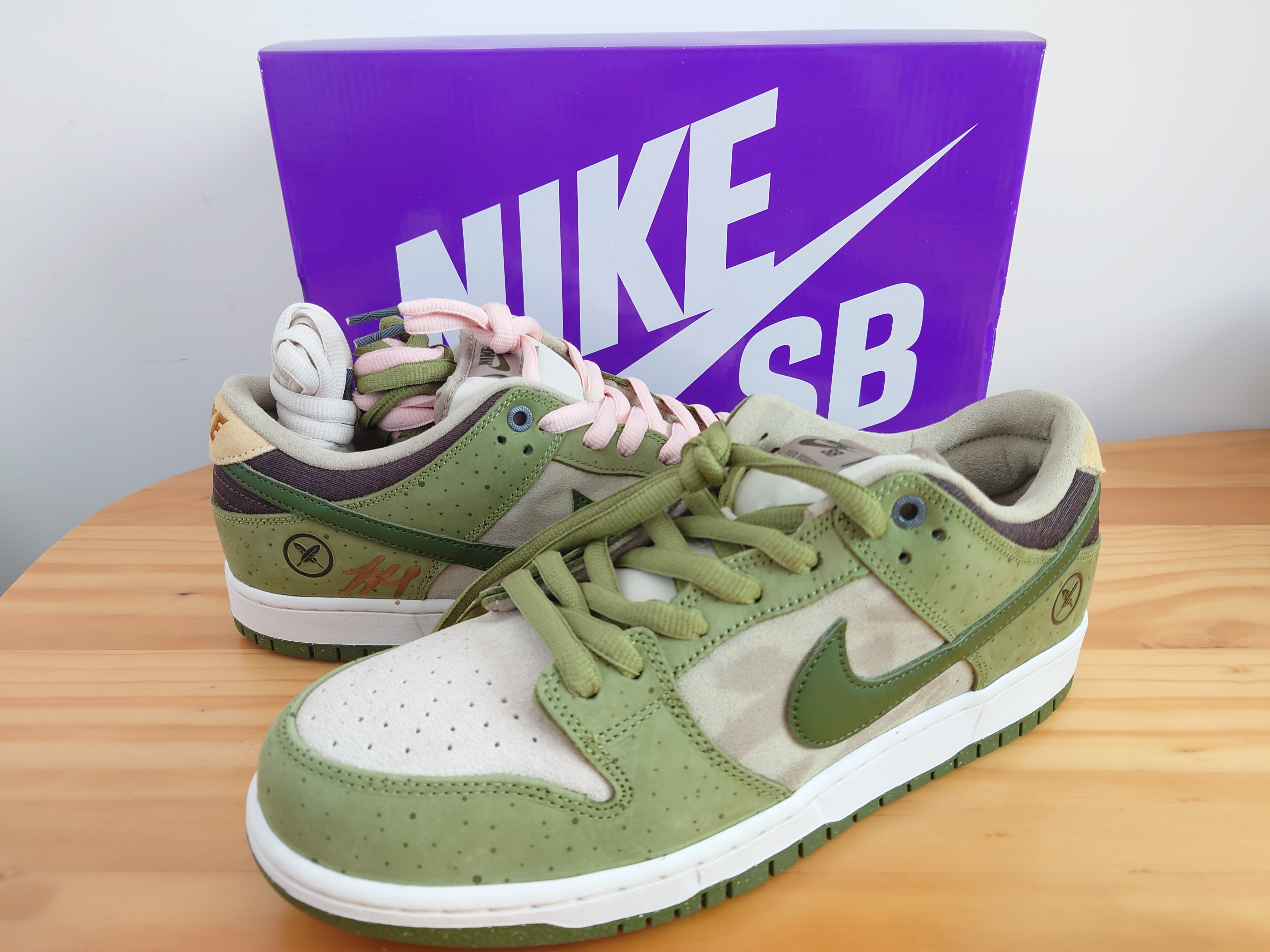 Yuto Horigome × Nike SB Dunk Low "Matcha"