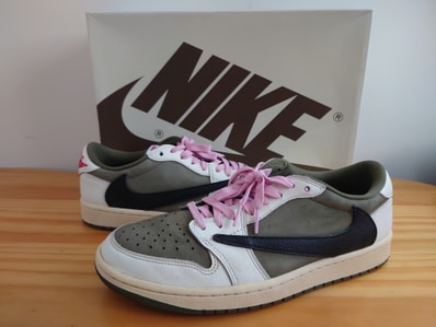 Travis Scott × Nike Air Jordan 1 Low OG SP "Reverse Olive"
