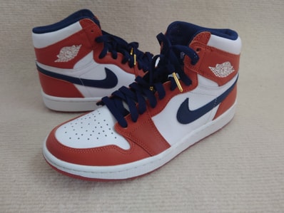 Eastside Golf × Nike Air Jordan 1 High Golf "Burnt Sunrise/Midnight Navy"