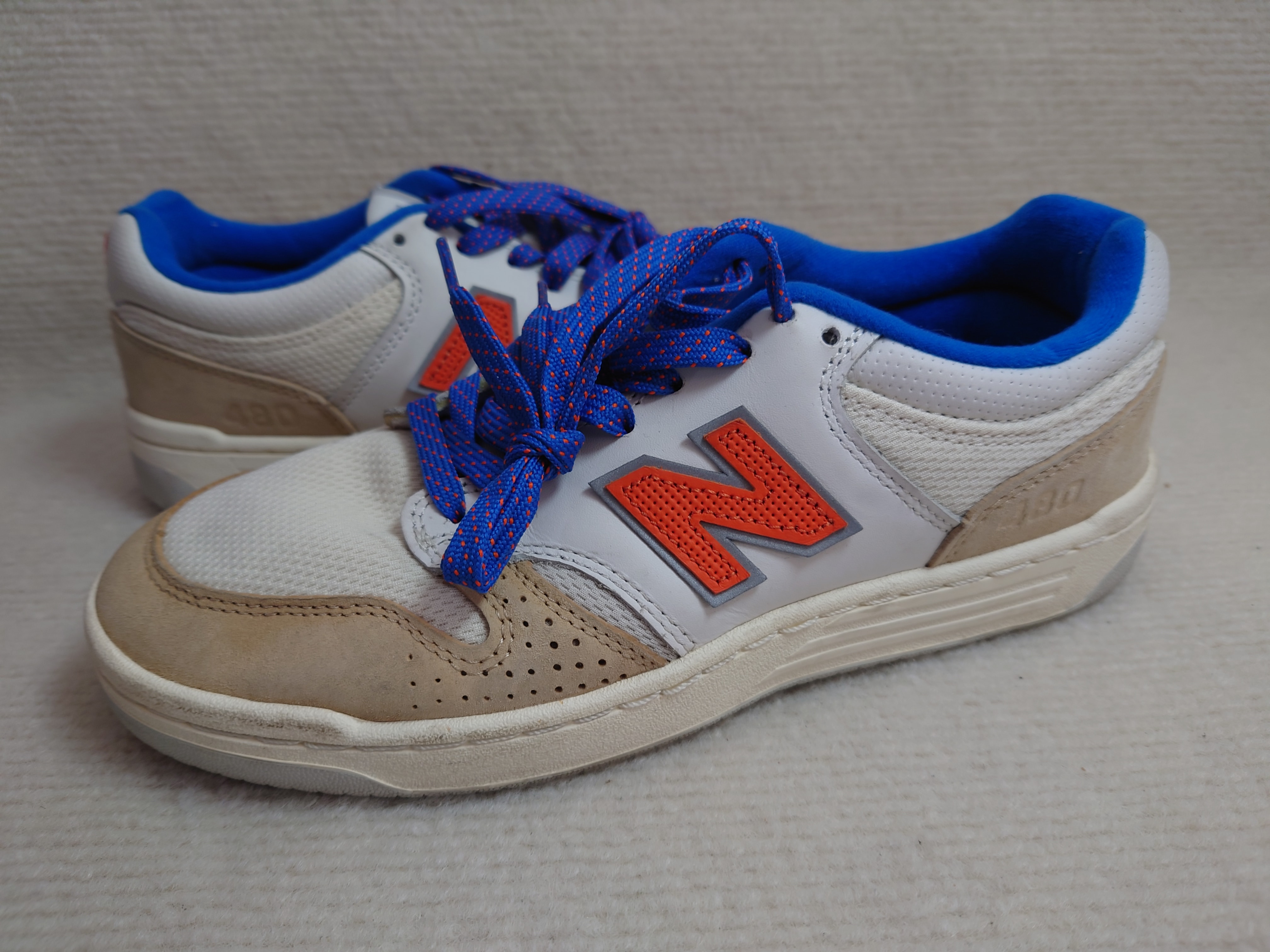 KITH × New Balance Numeric 480 Madison Square Garden "Tan Orange"