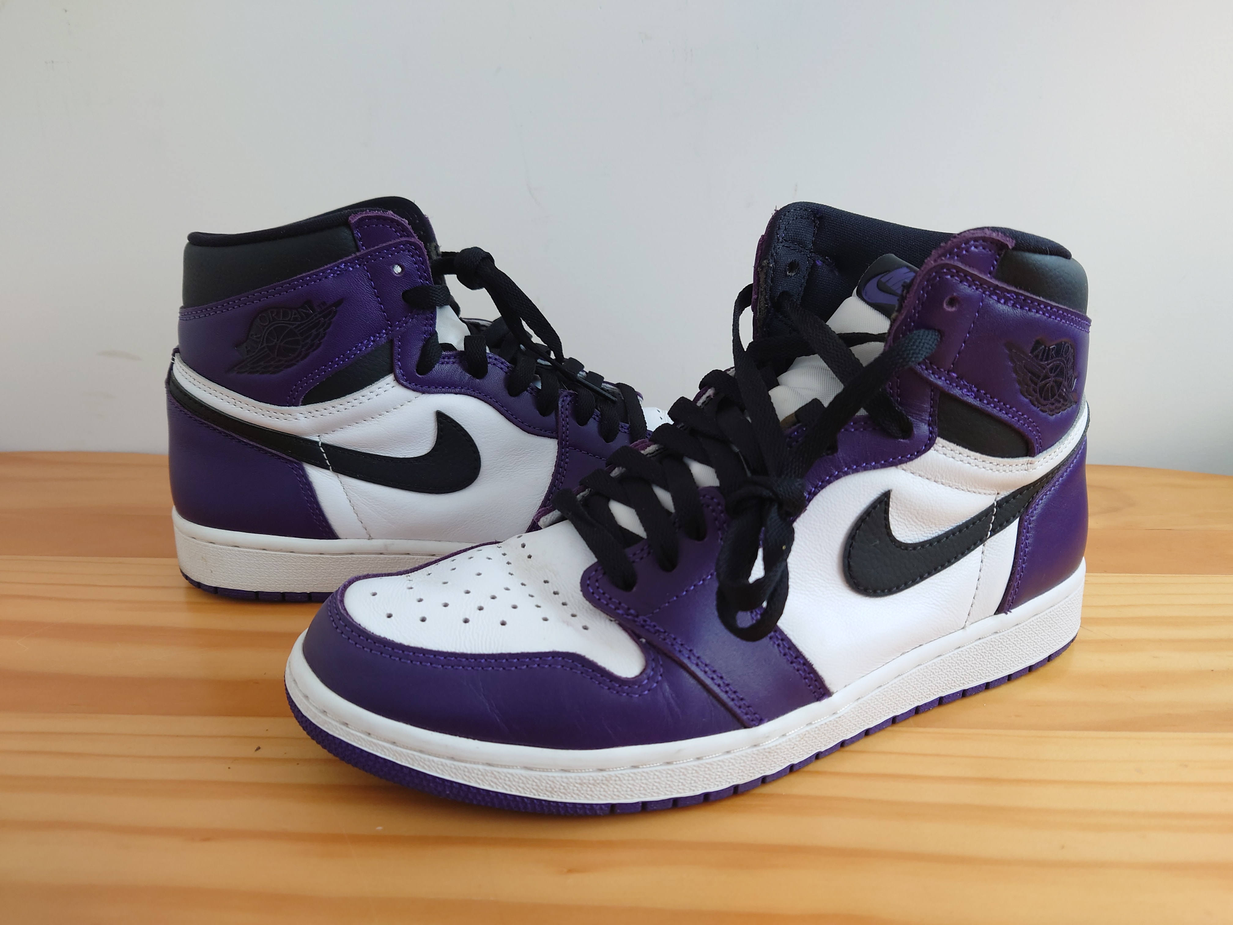 Nike Air Jordan 1 Retro High OG "Court Purple/White/Black" (2020)
