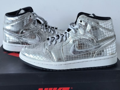 Nike Women's Air Jordan 1 Mid "Disco Ball"