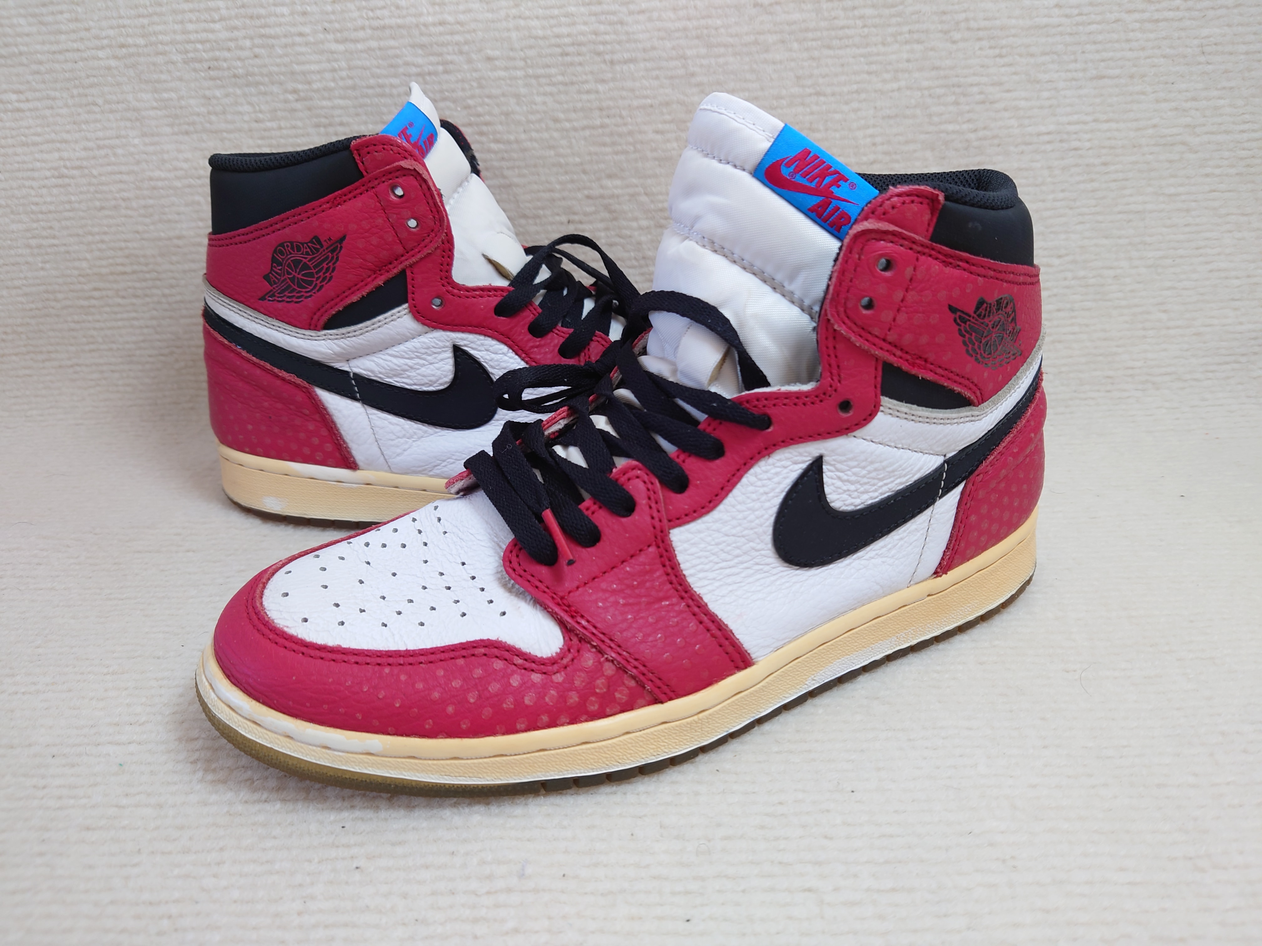 Spiderman × Nike Air Jordan 1 Origin Story "Gym Red/White/Photo Blue/Black"