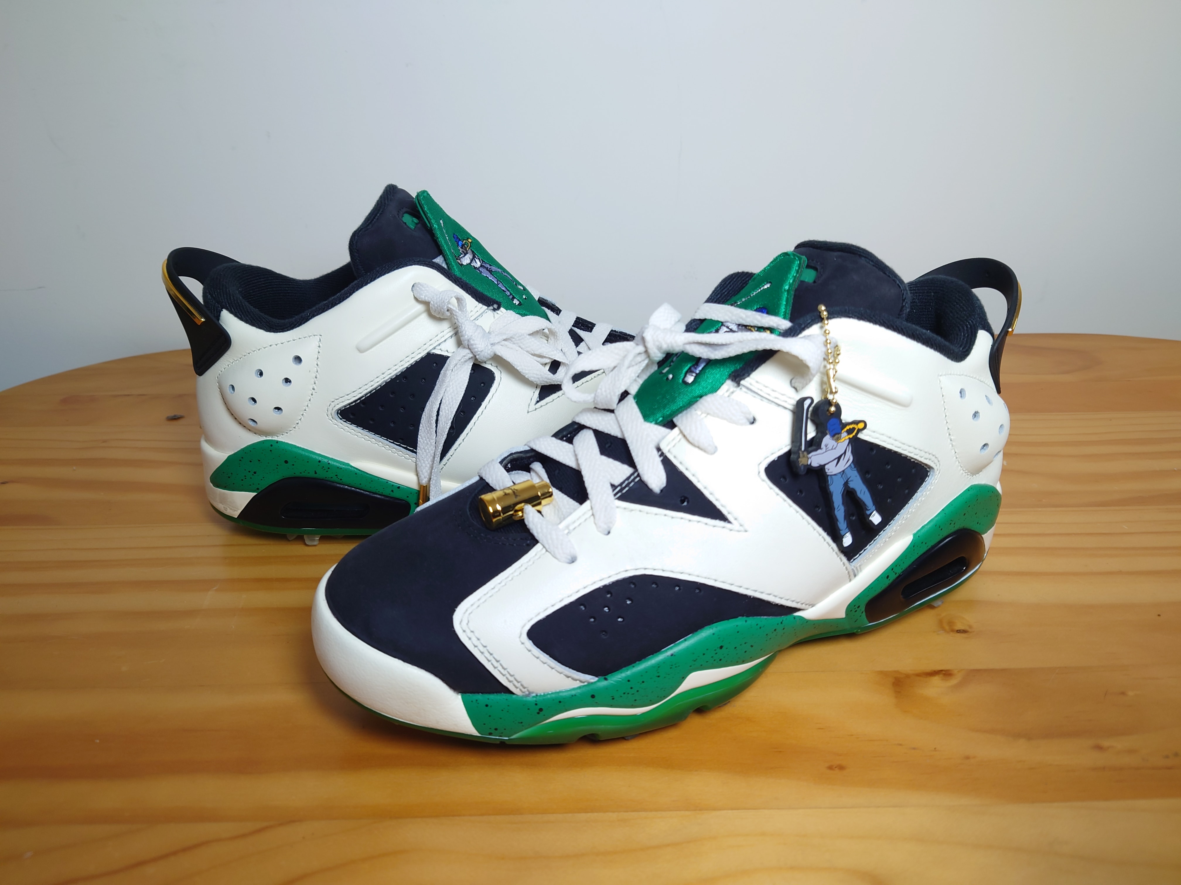 Eastside Golf × Nike Air Jordan 6 Low Golf "White/Malachite/1961"