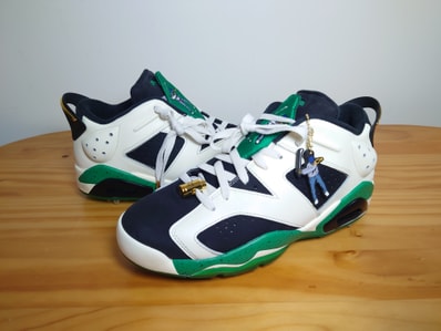 Eastside Golf × Nike Air Jordan 6 Low Golf "White/Malachite/1961"