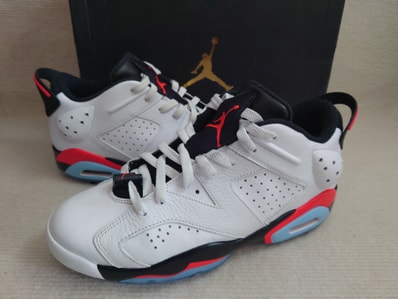 Nike Air Jordan 6 Low Golf "White Infrared"