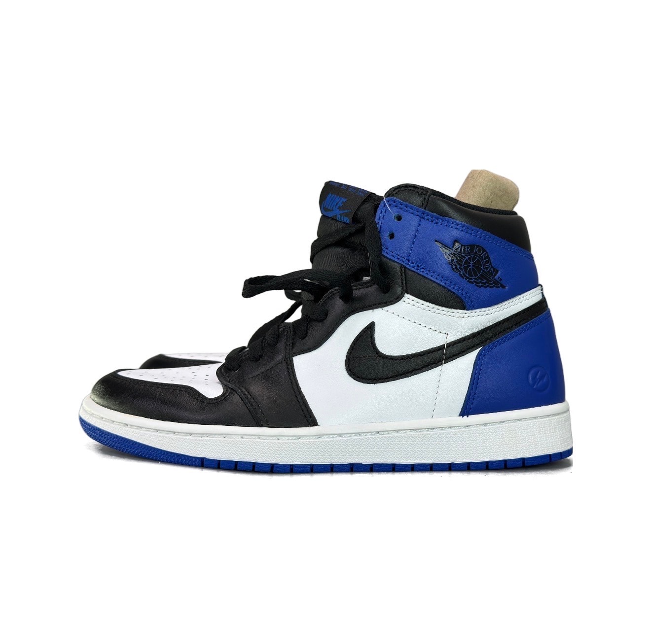 fragment design × Nike Air Jordan 1 Retro High OG "Black/Sport Royal/White"