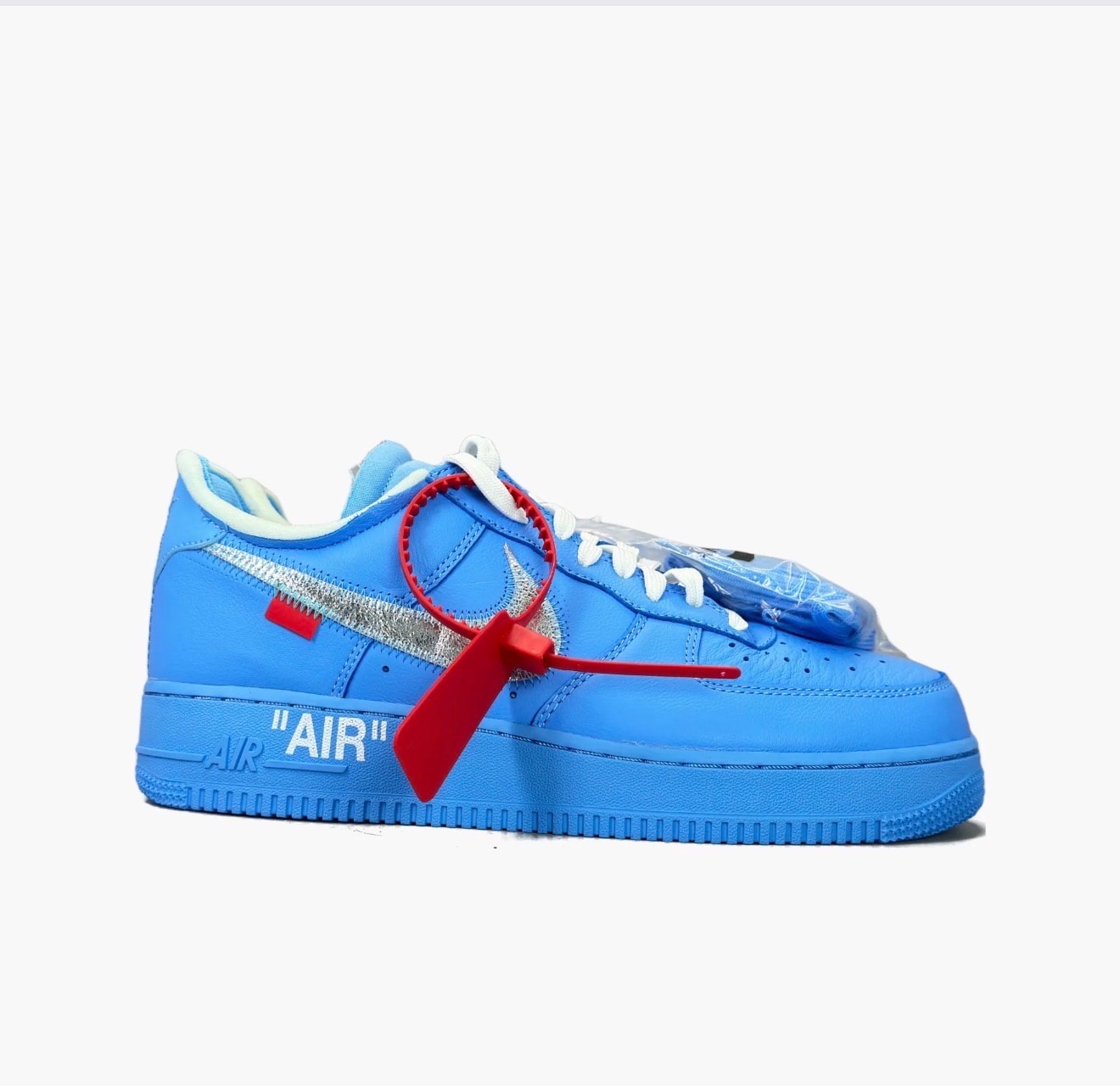 Off-White × Nike Air Force 1 Low "MCA University Blue"