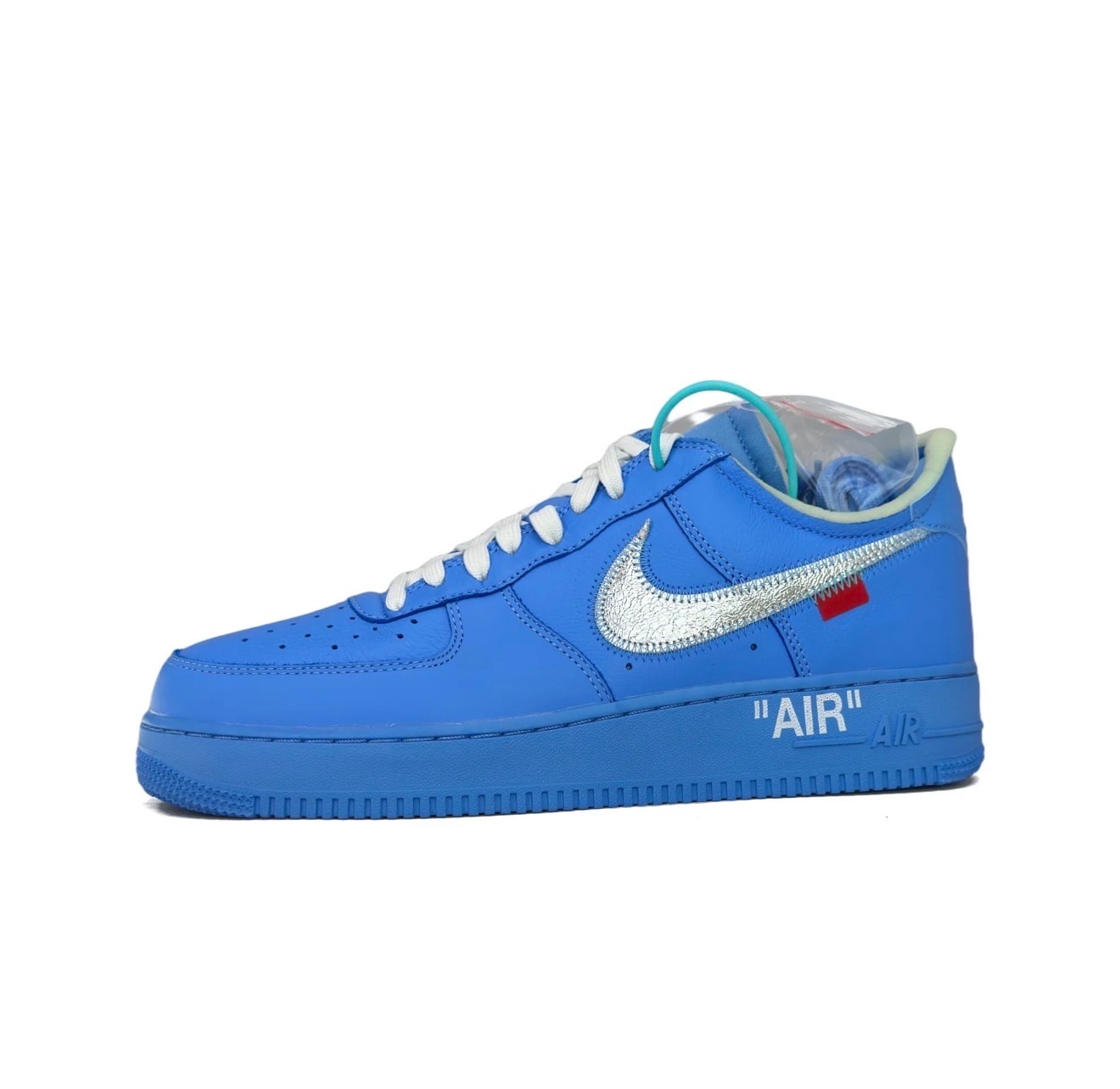 Off-White × Nike Air Force 1 Low "MCA University Blue"