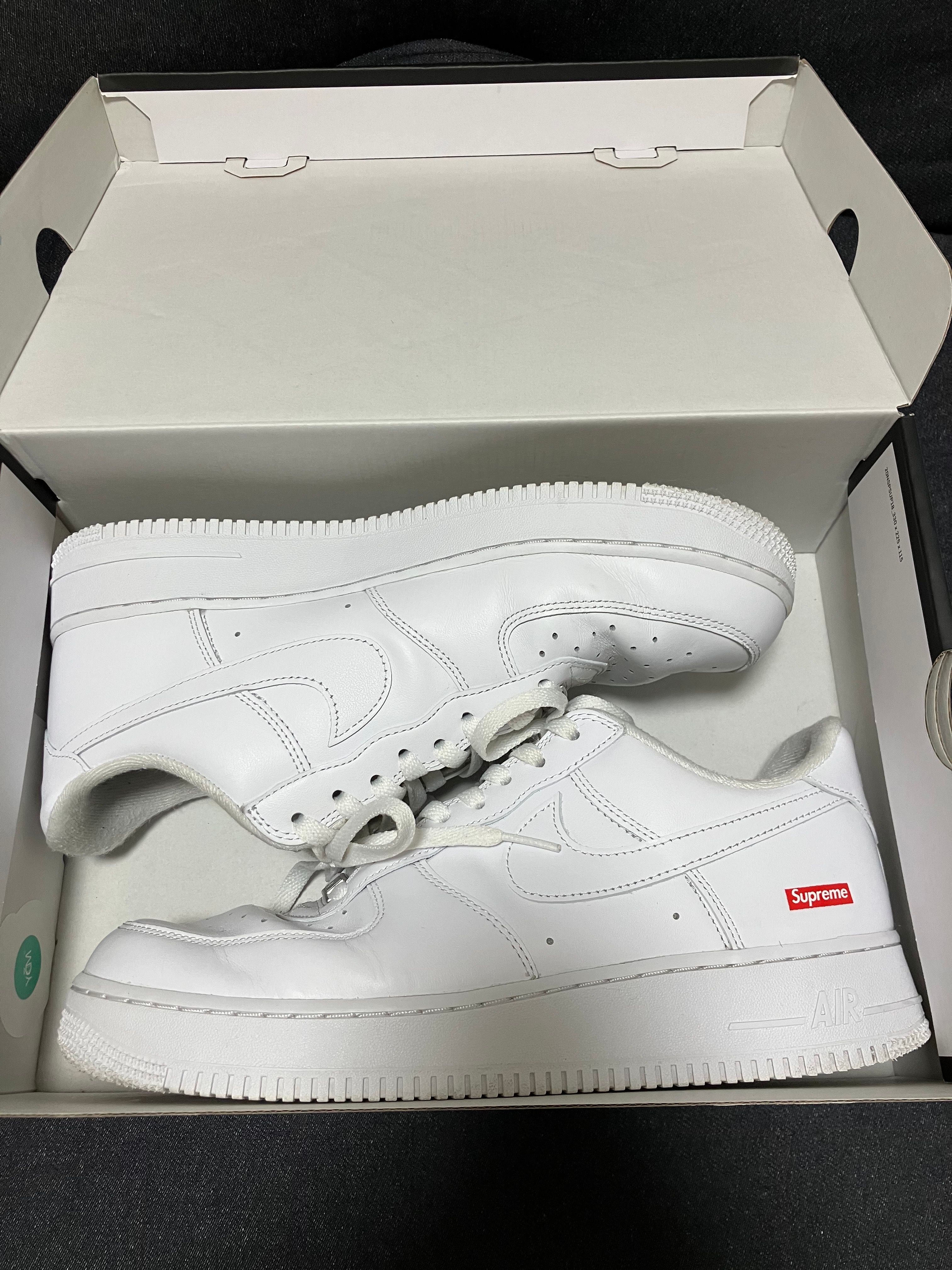 Supreme × Nike Air Force 1 Low "White"
