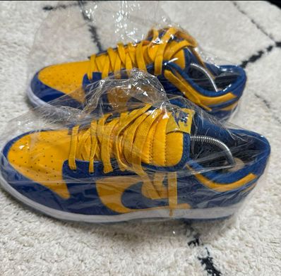 Nike Dunk Low "Blue Jay and University Gold"