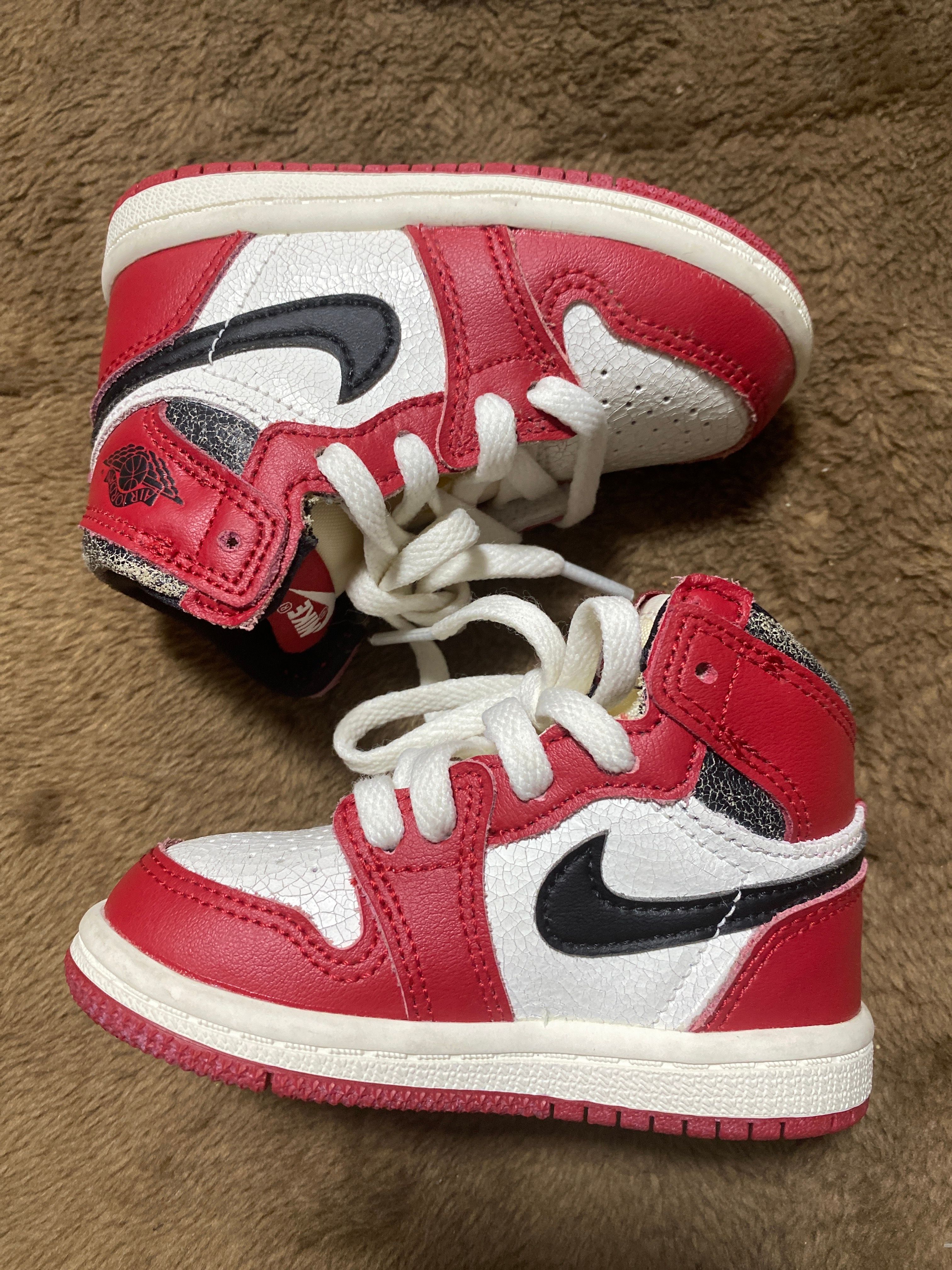 Nike TD Air Jordan 1 High OG "Lost & Found/Chicago"