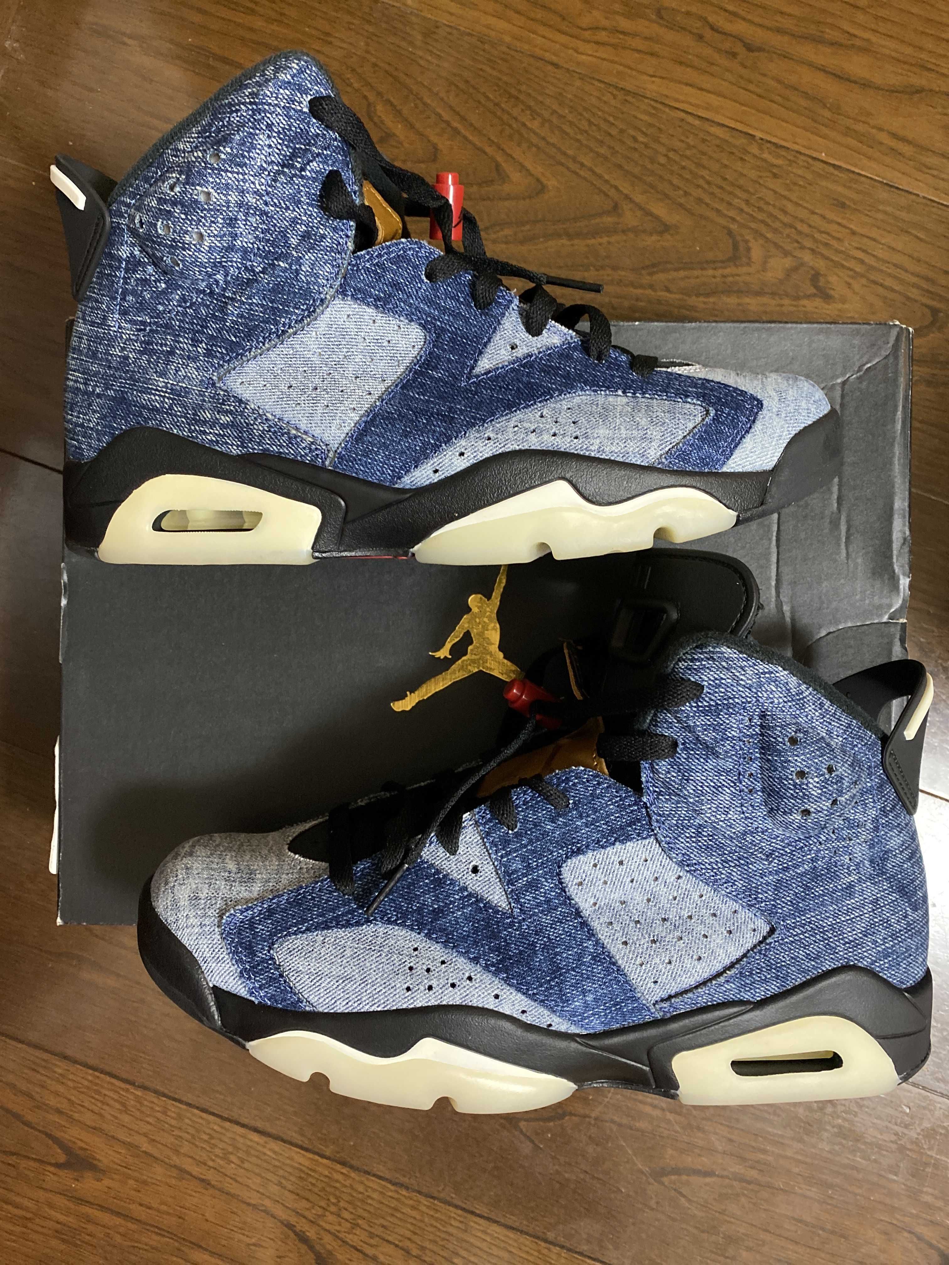 NIKE AIR JORDAN 6 "WASHED DENIM"