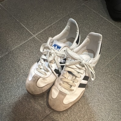 adidas Samba OG "Cloud White/Core Black/Clear Granite"