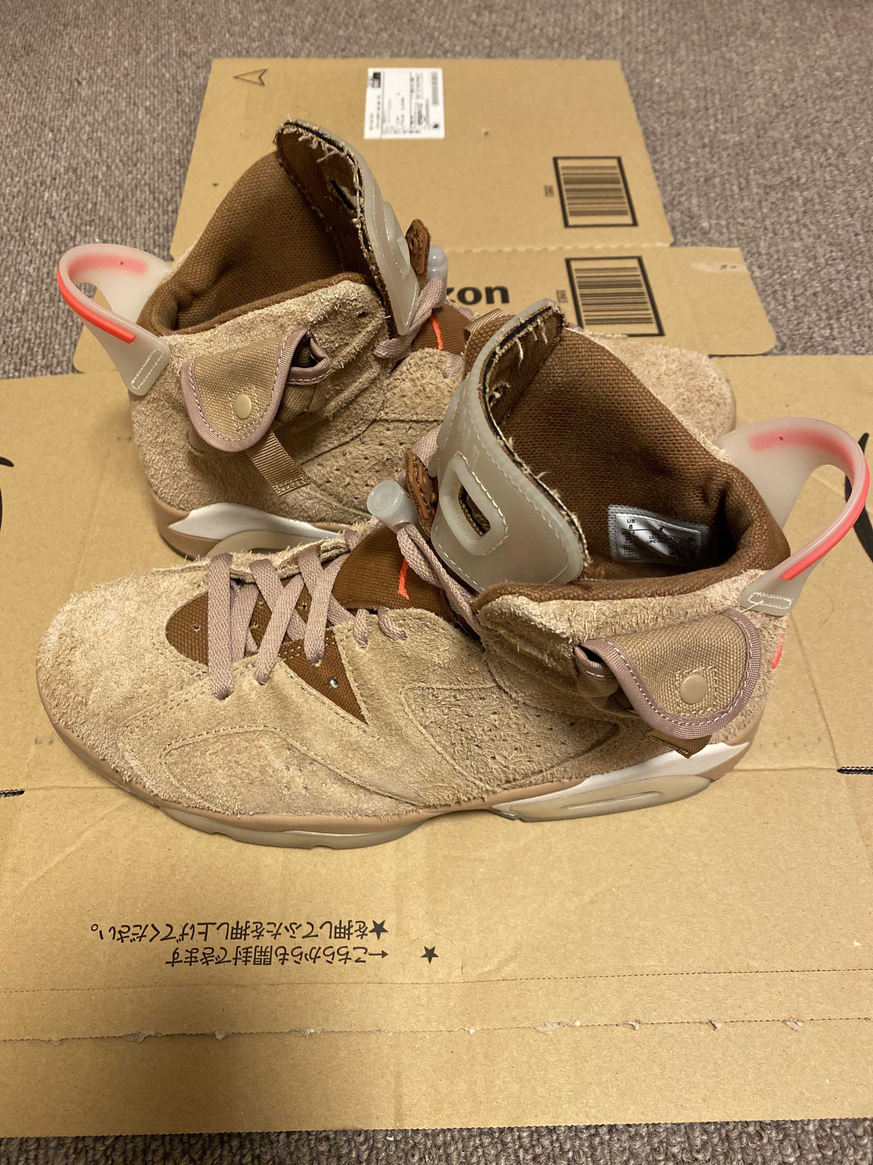 Travis Scott × Nike Air Jordan 6 "British Khaki"