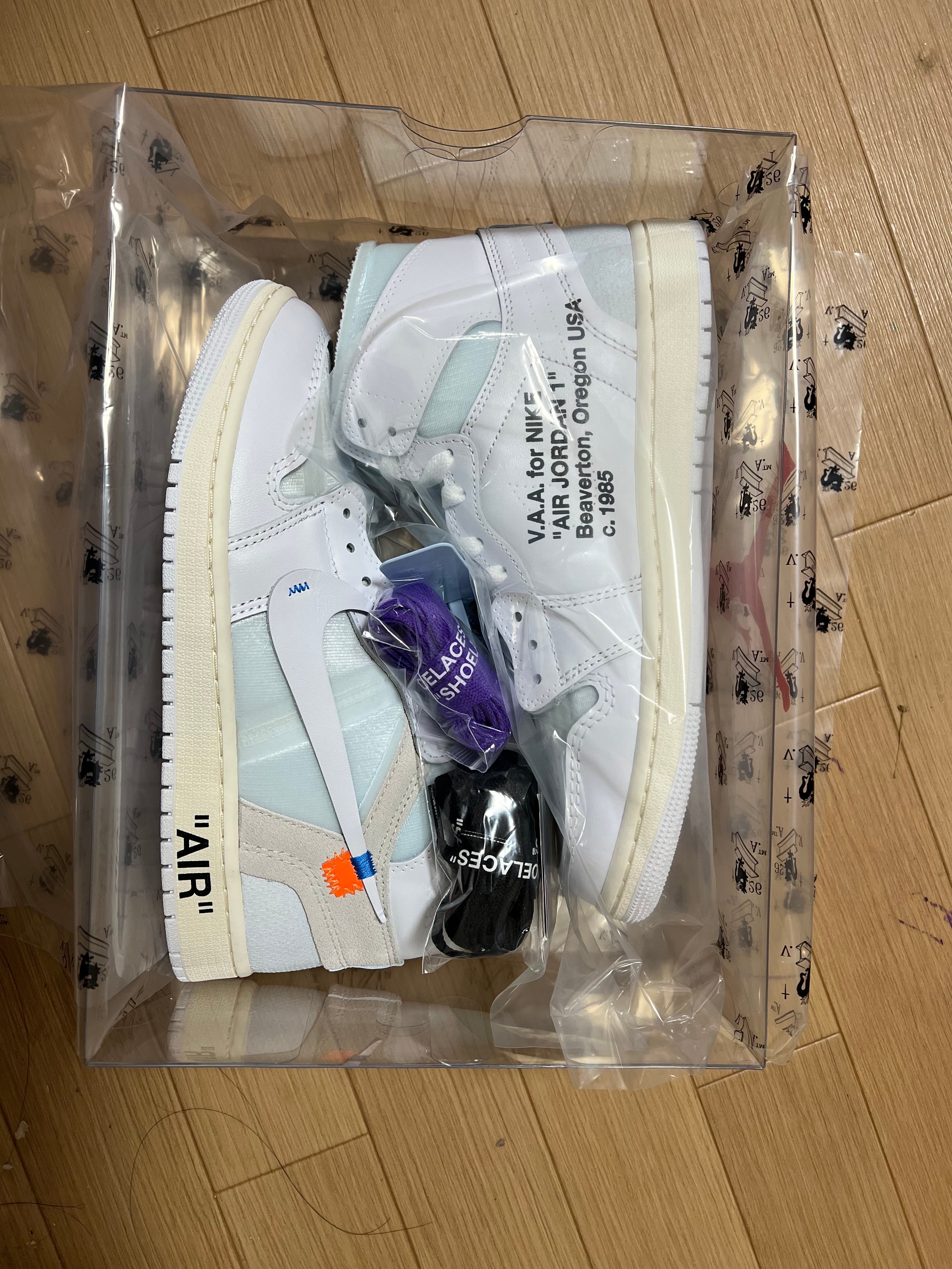Virgil Abloh Archive (V.A.A.) × Nike Air Jordan 1 Retro High OG "Alaska"
