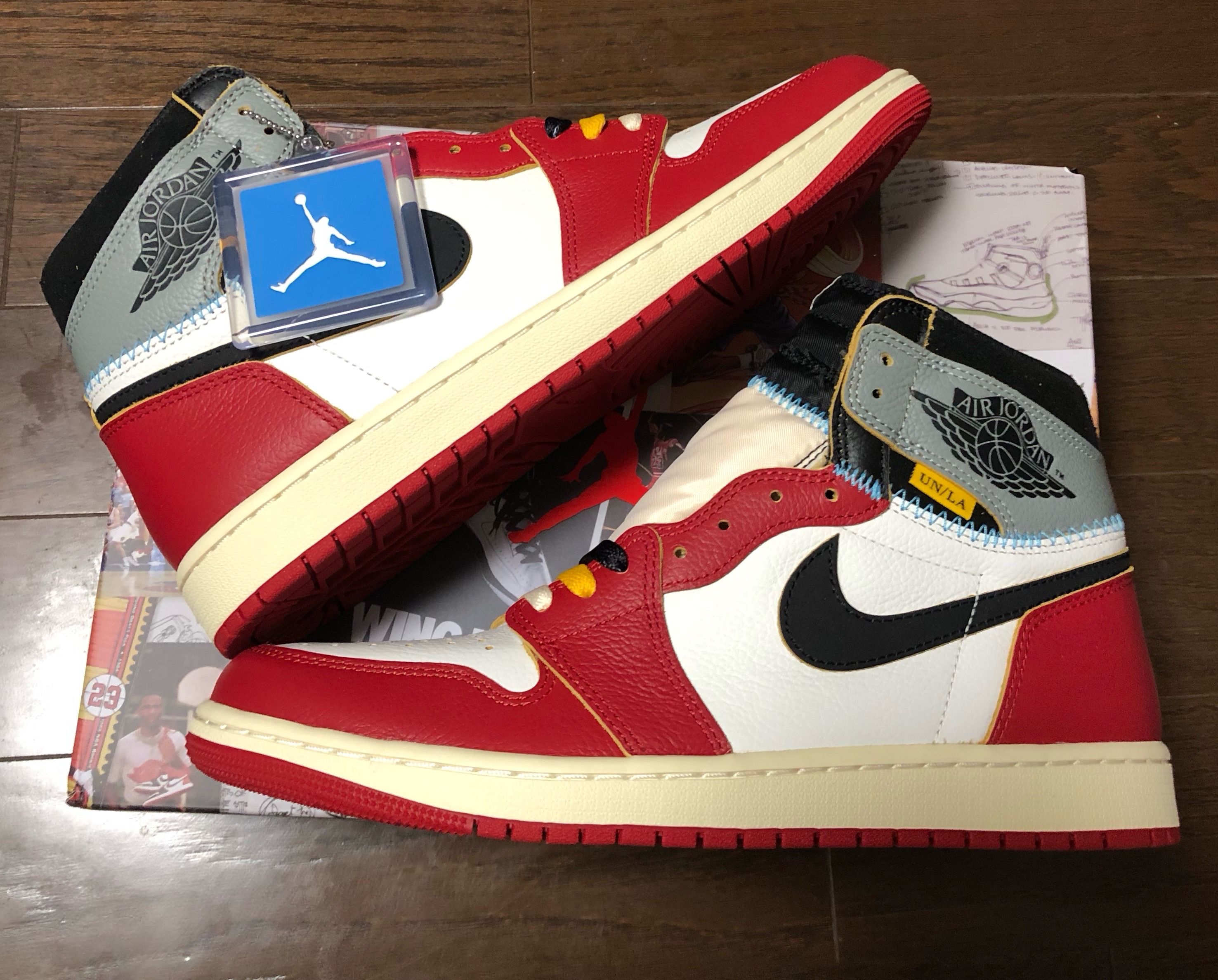 UNION × Nike Air Jordan 1 Retro High OG "Chicago/Shadow"