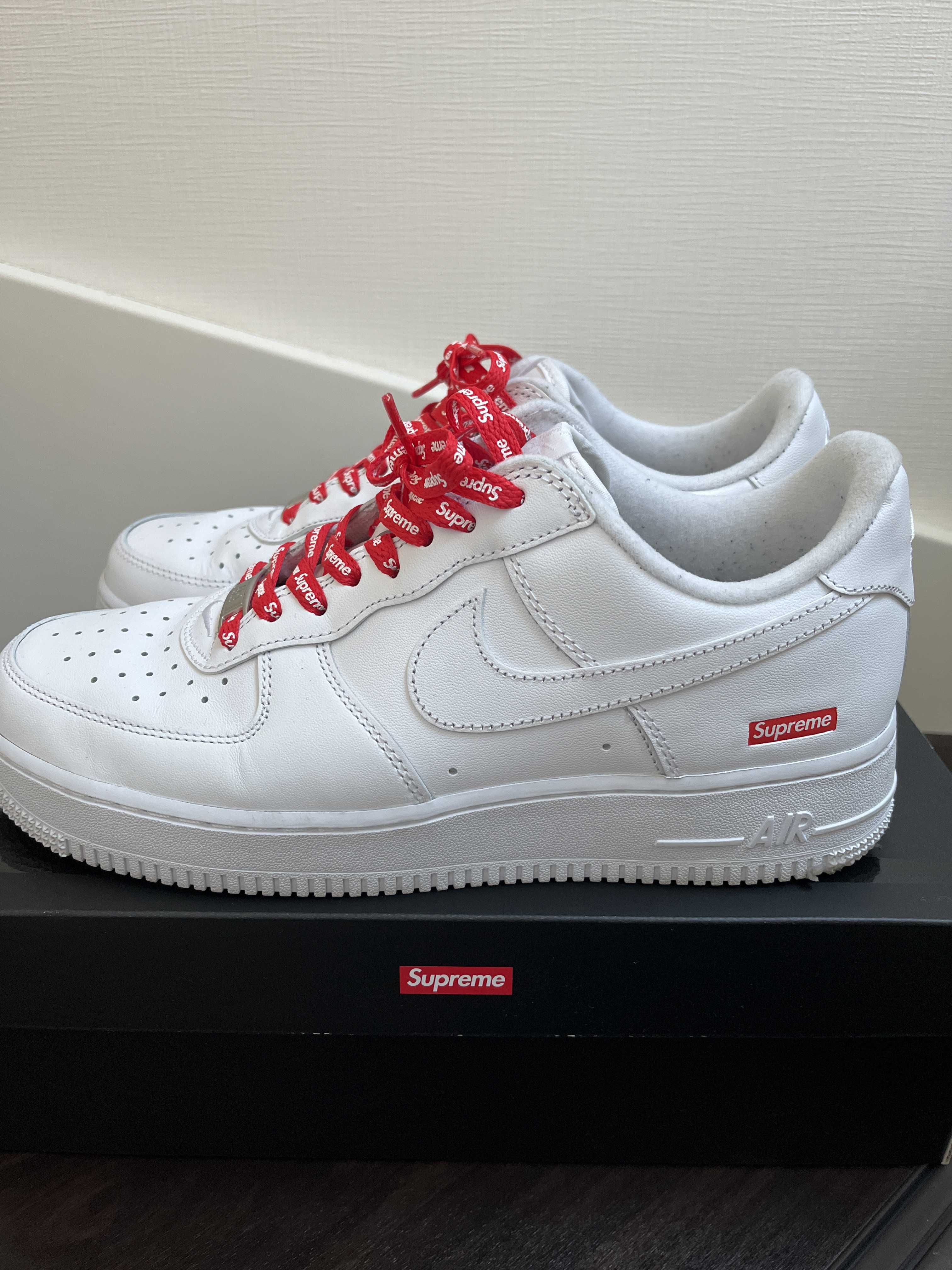 Supreme × Nike Air Force 1 Low "White"
