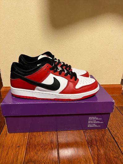 Nike SB Dunk Low Pro "J-Pack Chicago/Varsity Red and White"