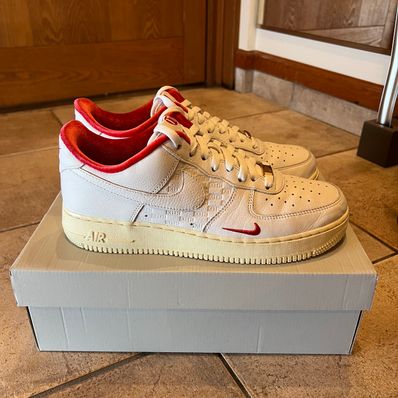 KITH × Nike Air Force 1 Low "White/Red"