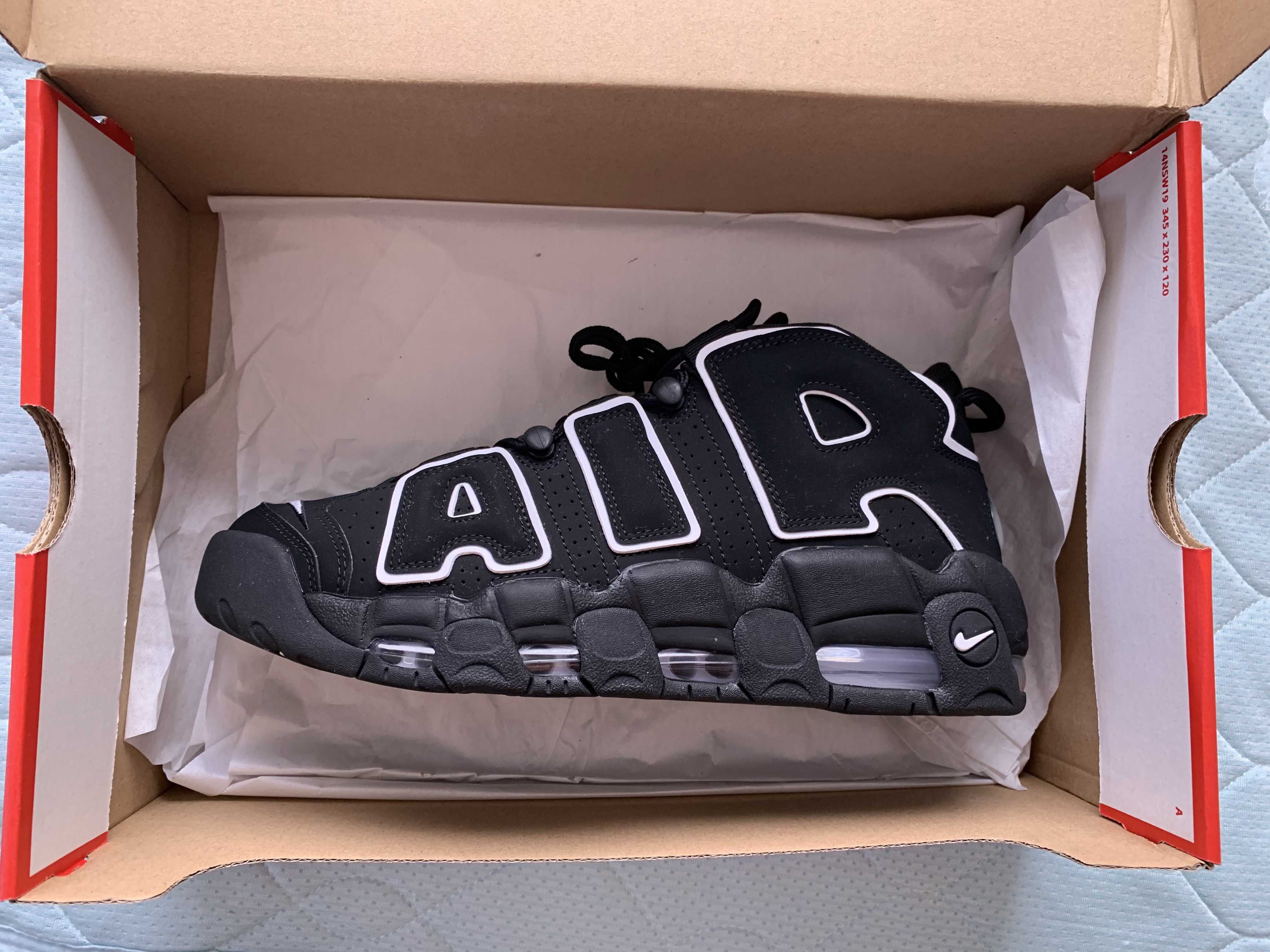 Nike Air More Uptempo "Black/White"(2020)