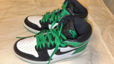 Nike Air Jordan 1 Retro High OG "Celtics/Black and Lucky Green" (2023)