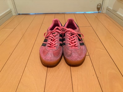 adidas Women's Gazelle Indoor "Bliss Pink/Core Black/Collegiate Purple"