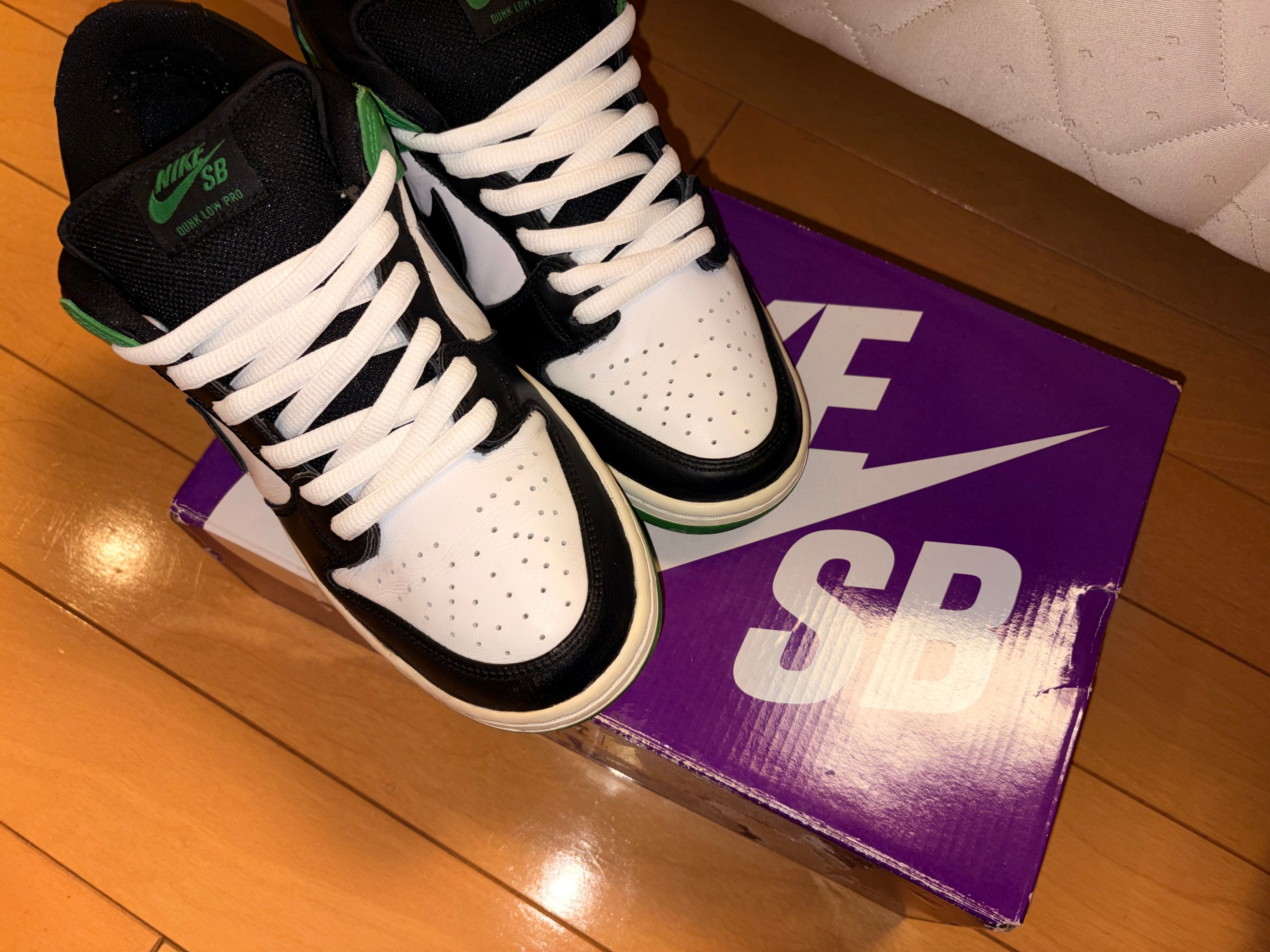 Nike SB Dunk Low Pro "Black and Classic Green"