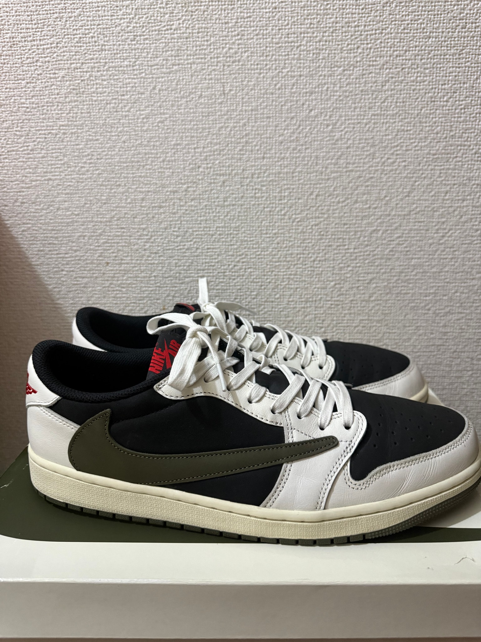 Travis Scott × Nike Women's Air Jordan 1 Low OG "Medium Olive"